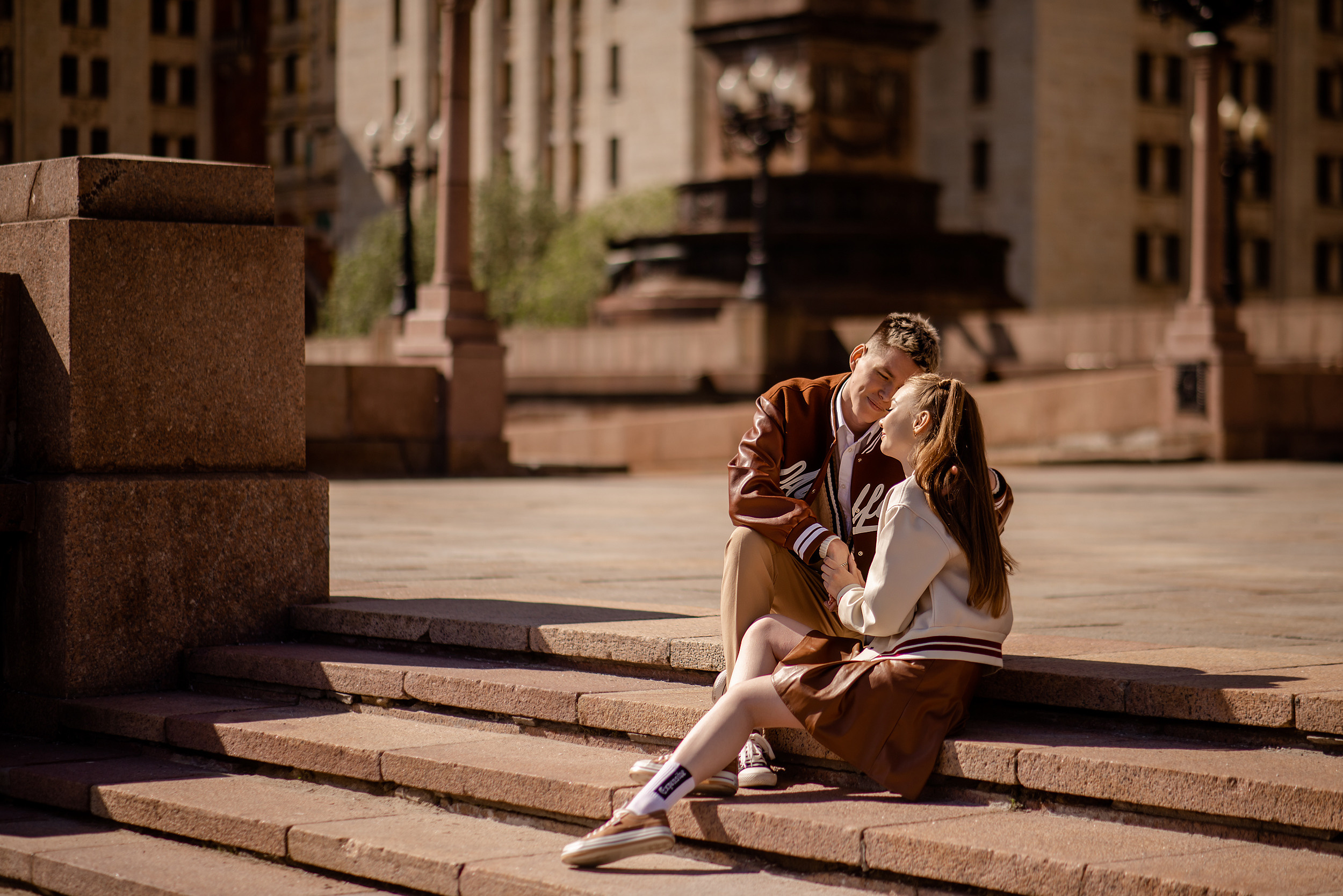 Прогулка у МГУ. Свадебный и семейный фотограф в СПб Валерия Фомичева