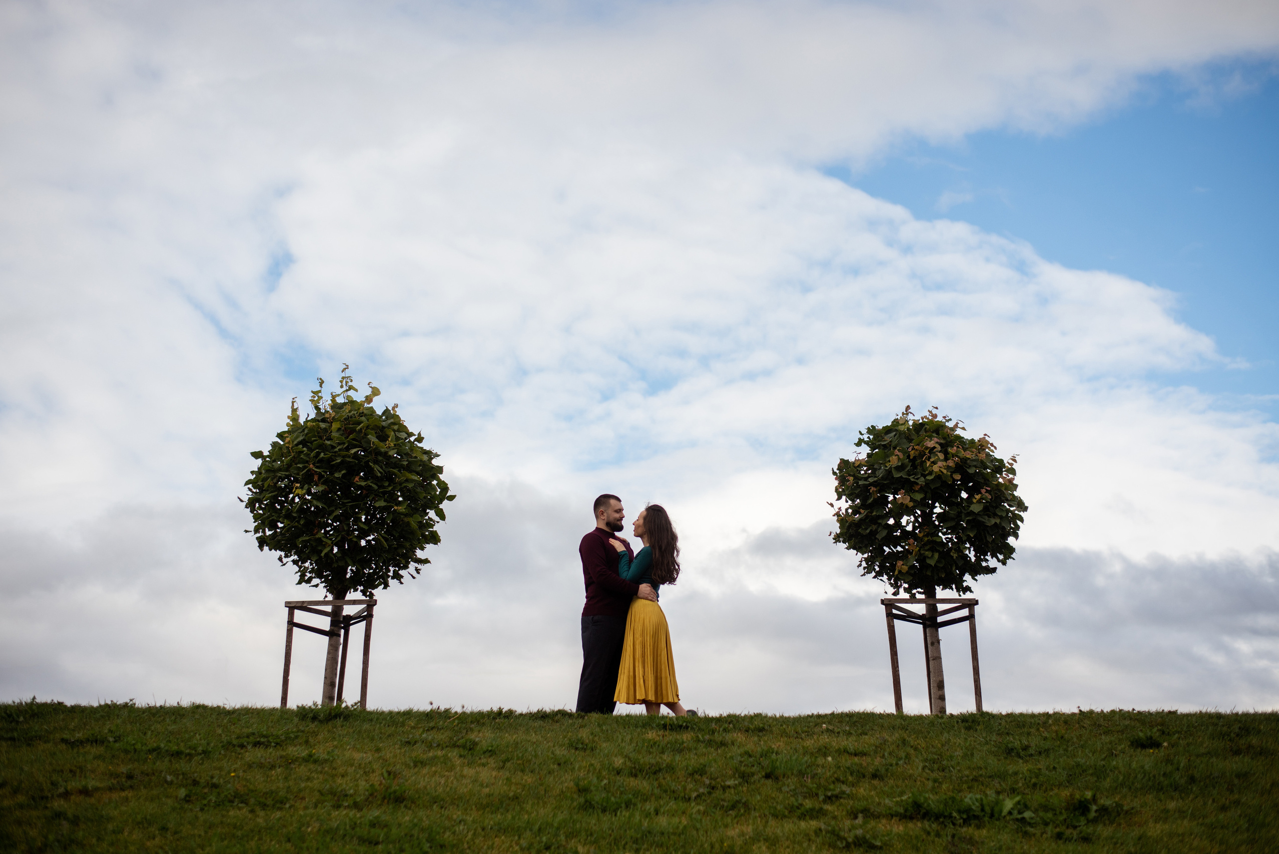 Годовщина свадьбы в Петергофе. Свадебный и семейный фотограф в СПб Валерия Фомичева