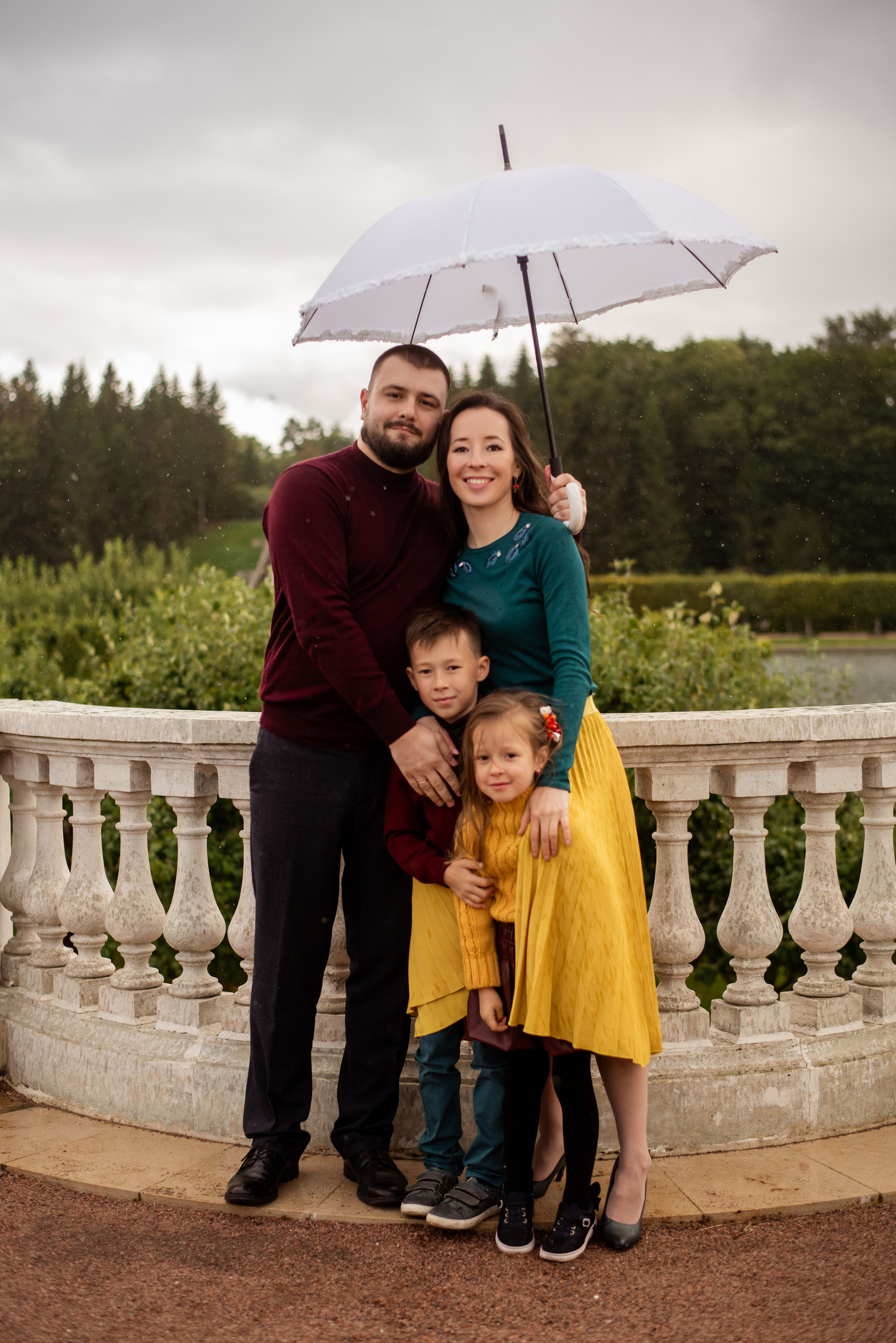 Годовщина свадьбы в Петергофе. Свадебный и семейный фотограф в СПб Валерия Фомичева