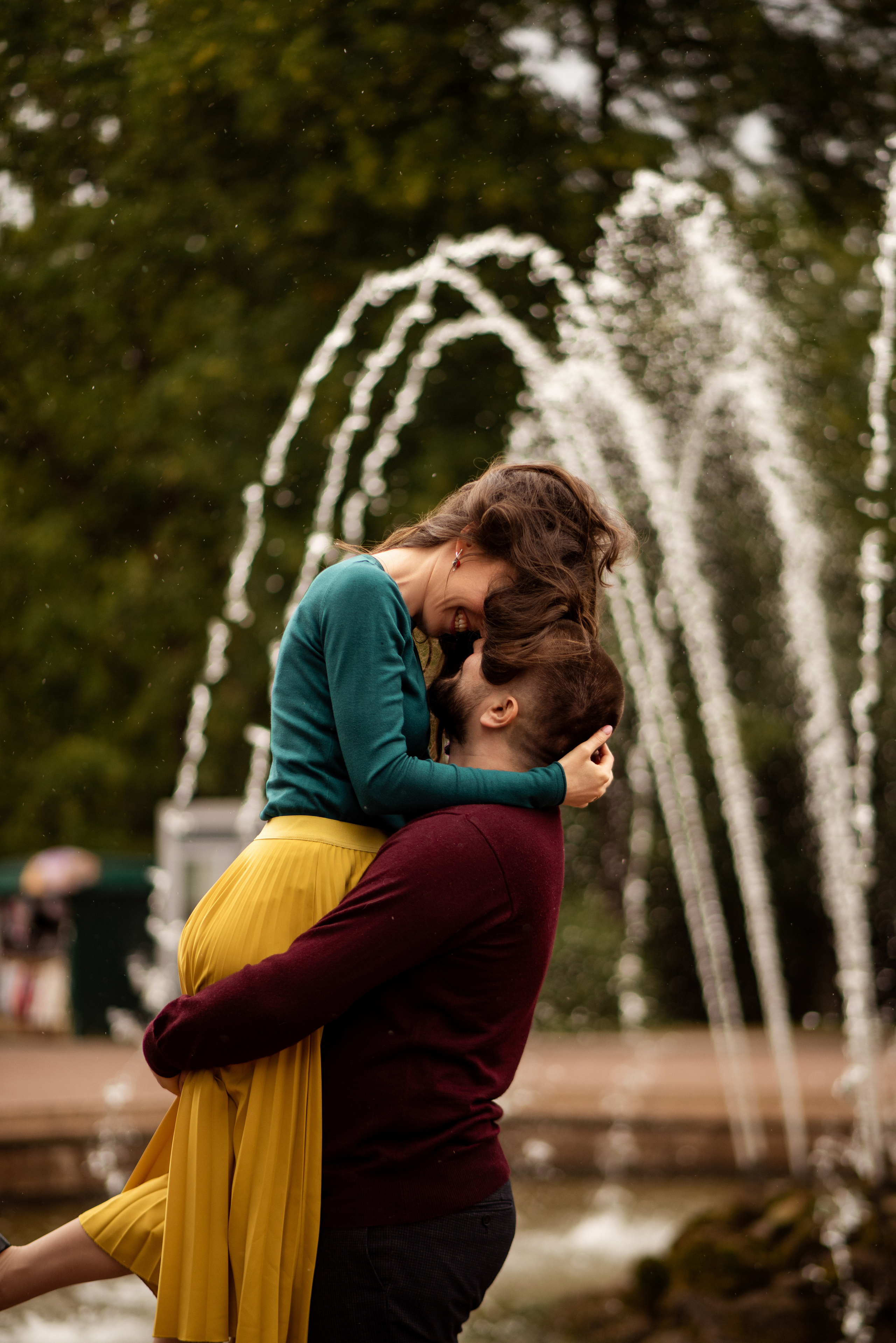 Годовщина свадьбы в Петергофе. Свадебный и семейный фотограф в СПб Валерия Фомичева
