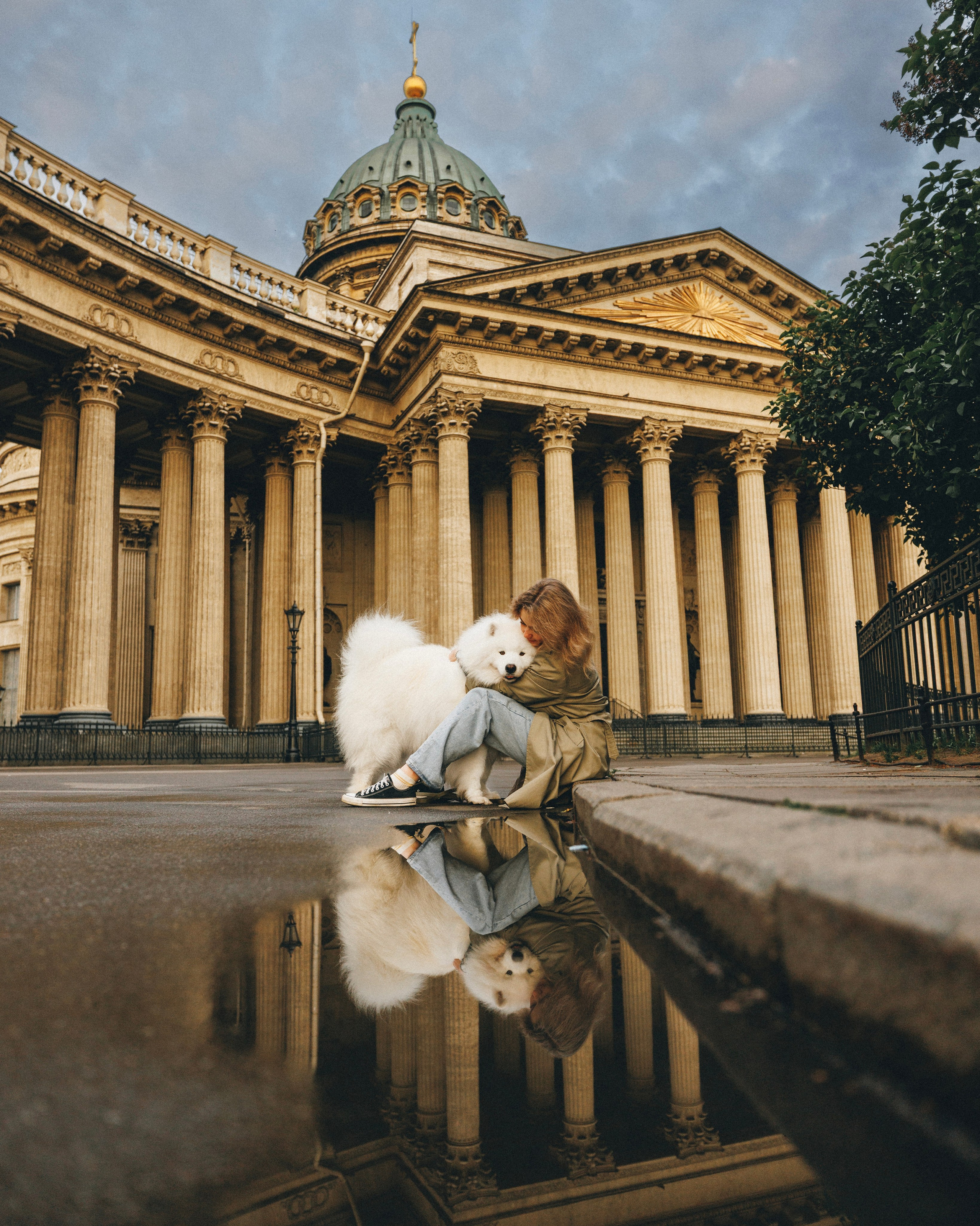 Женя и Цезарь. Фотограф анималист Осипчикова Мария