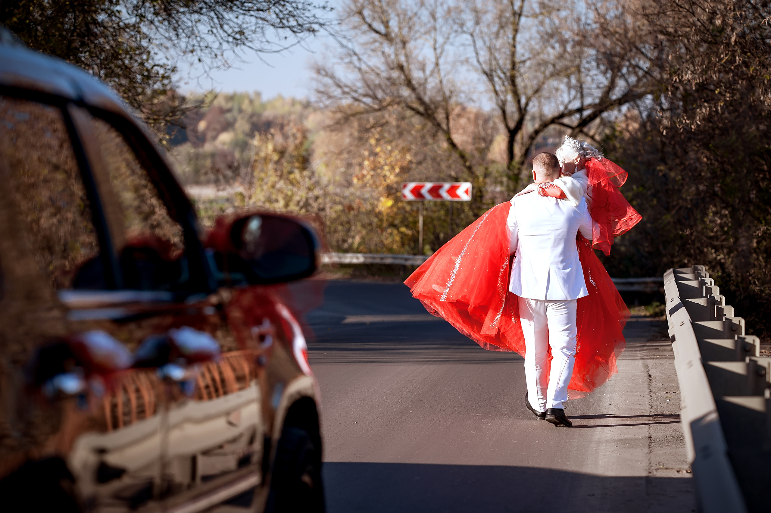 Осенняя свадьба в Щелково. Свадебный и семейный фотограф Виктория Носачёва. Щелково, Москва и МО