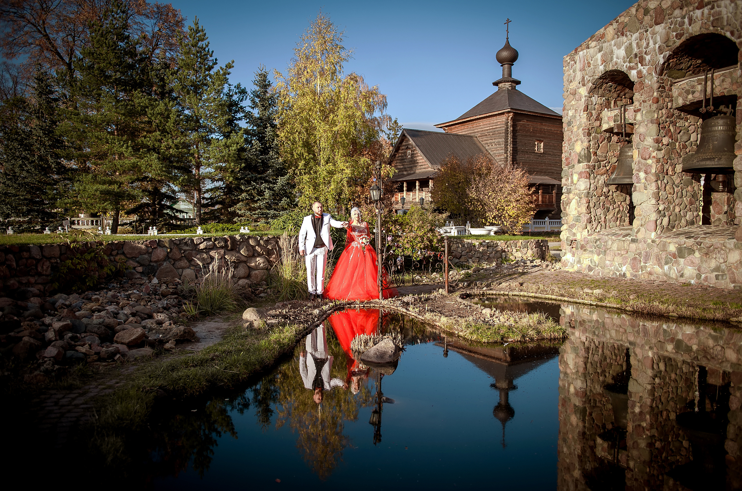 Осенняя свадьба в Щелково. Свадебный и семейный фотограф Виктория Носачёва. Щелково, Москва и МО