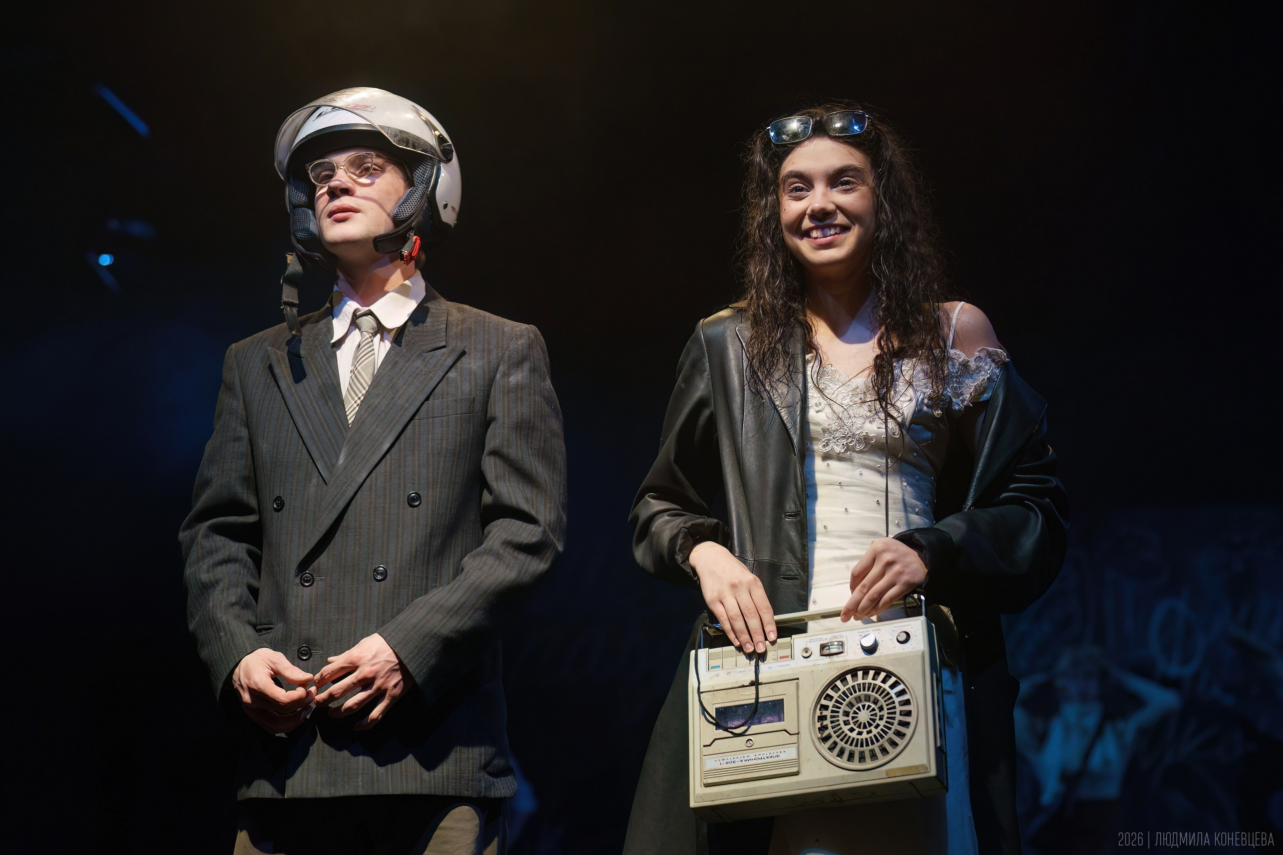 Спектакль «Школа для дураков», ГИТИС, мастерская Олега Кудряшова. Режиссер Ксения Горяинова. Театральная фотография