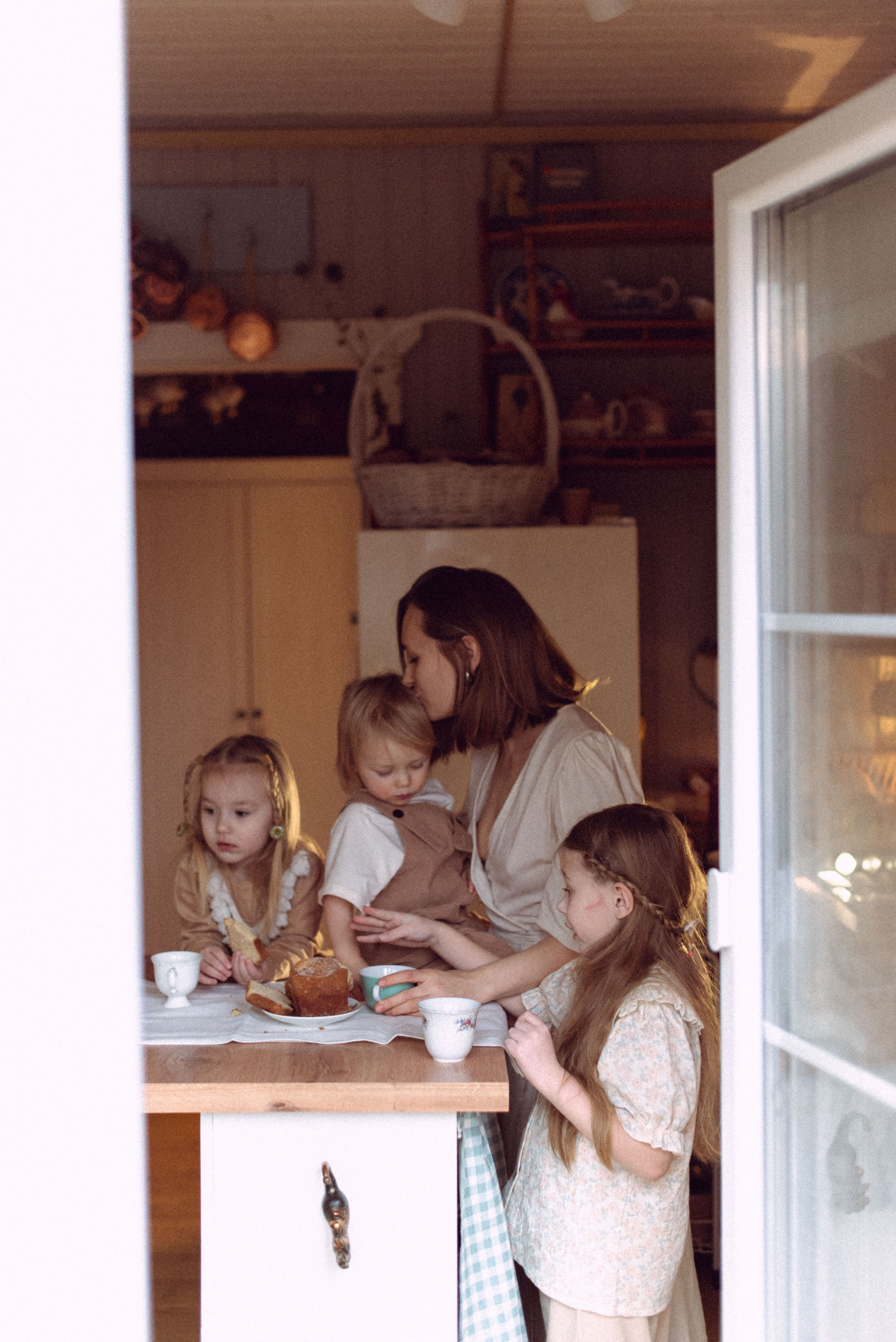 Даша с детками. Женский фотограф в Москве и МО