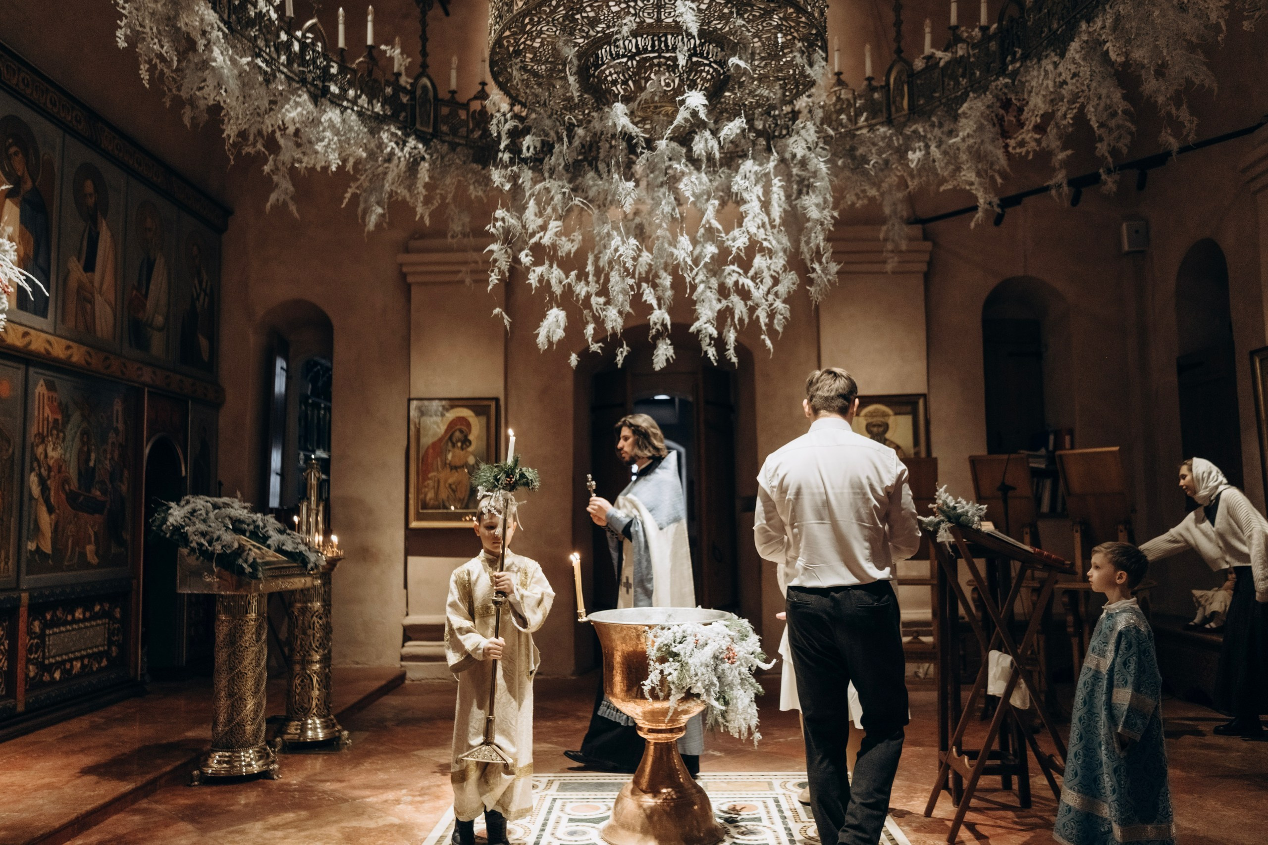 Крещение Александра. Главная