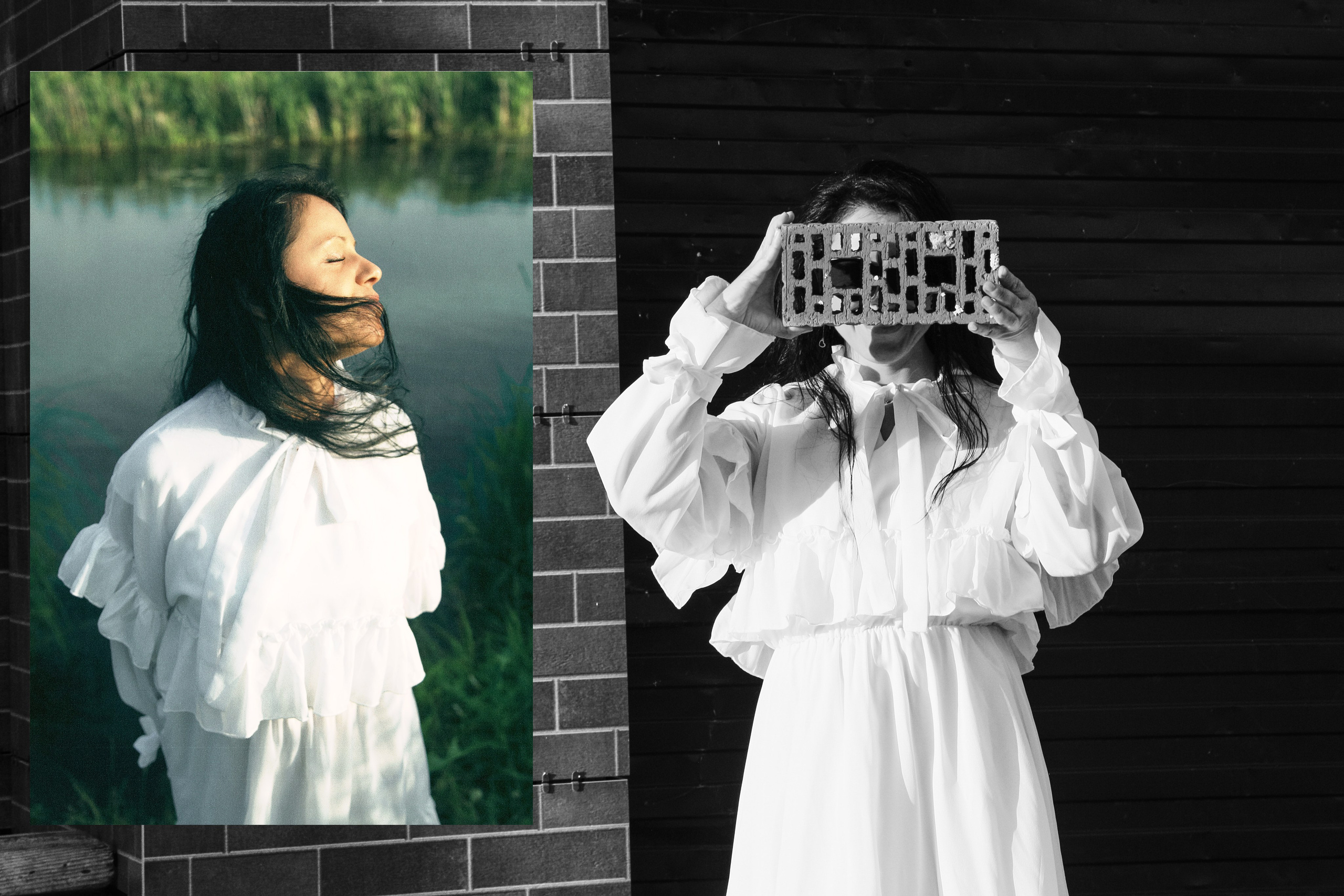 Уличная фотосессия в Иваново коллаж. Портретный и свадебный фотограф в Иваново Максим Гаврилин