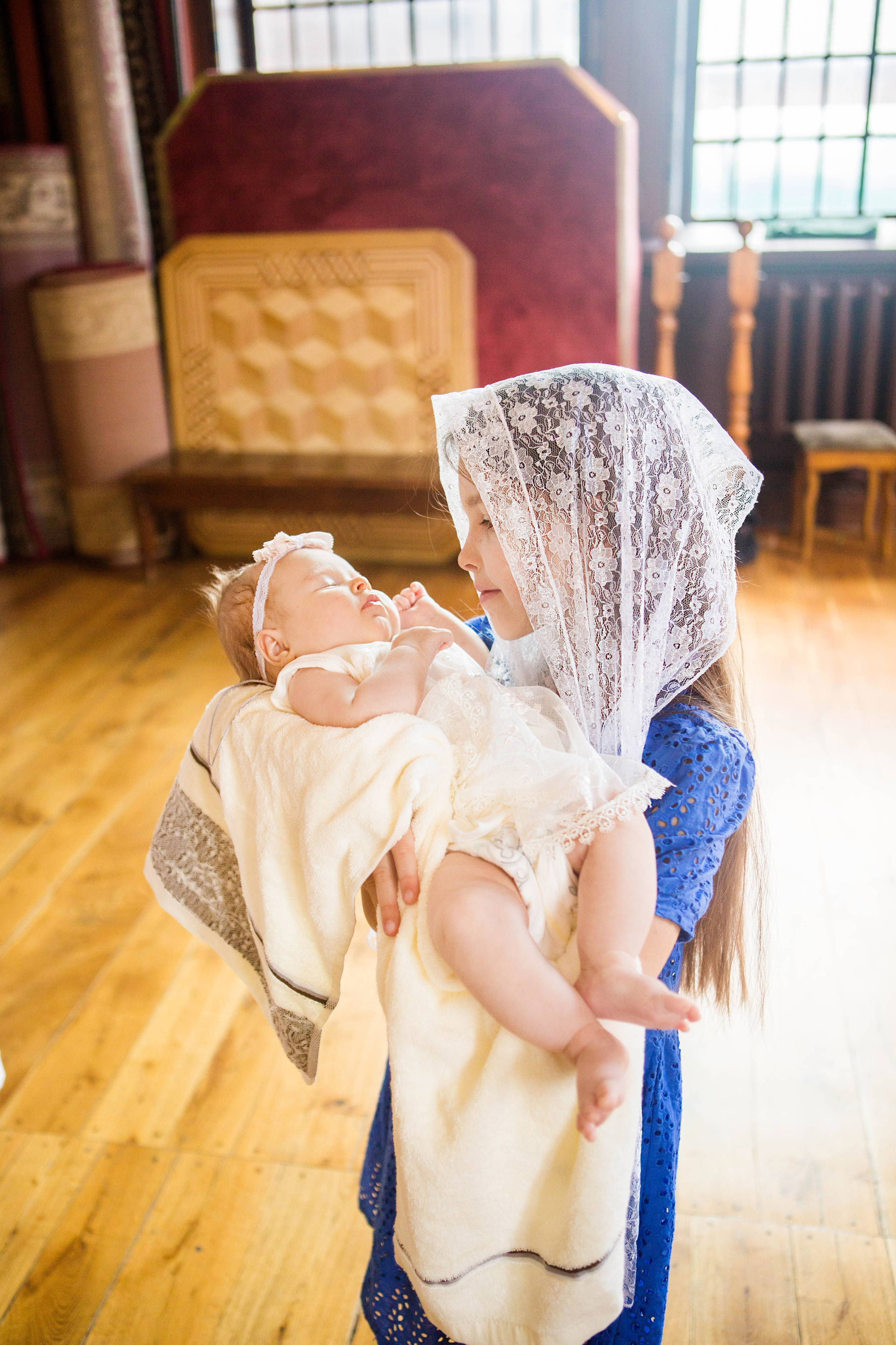 Крещение Анны. Свято-Троицкий собор. Свадебный семейный и детский фотограф в Краснодаре Карина Федоровская