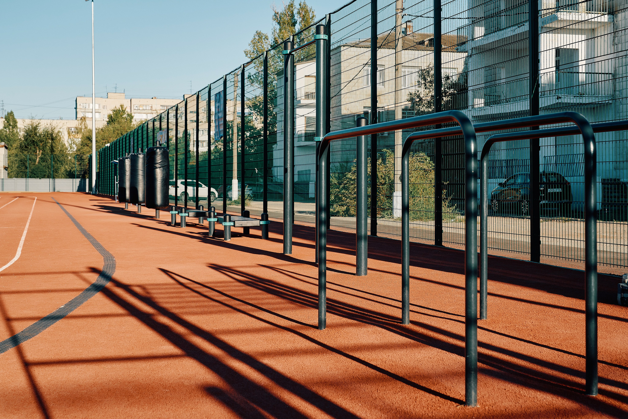 Спортивная площадка KENGURU PRO. Фотограф Никита Барановский