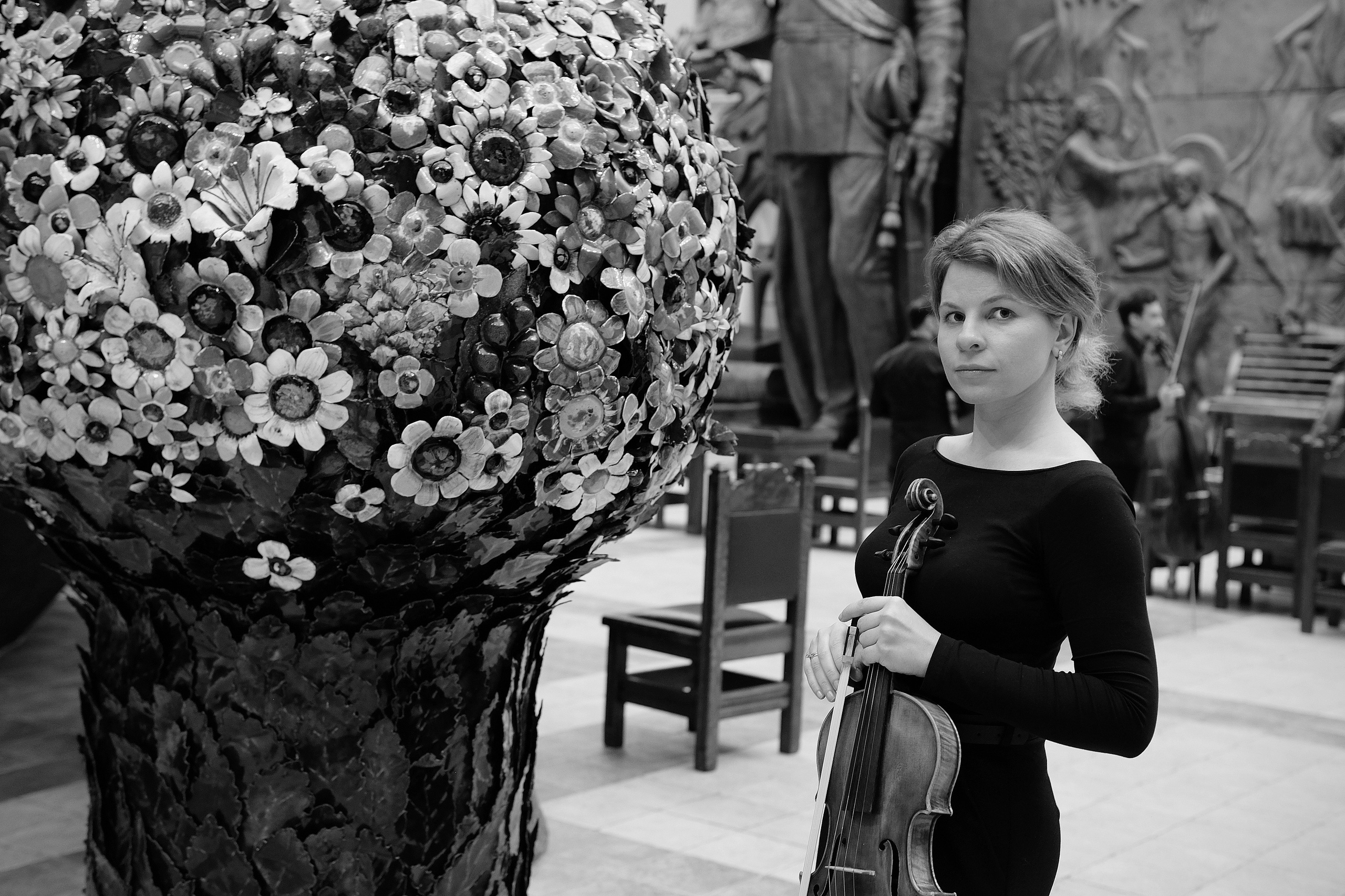 Classic music concerts at Cereteli`s Gallery/ Moscow/ 2023. Anna Fedo Photo