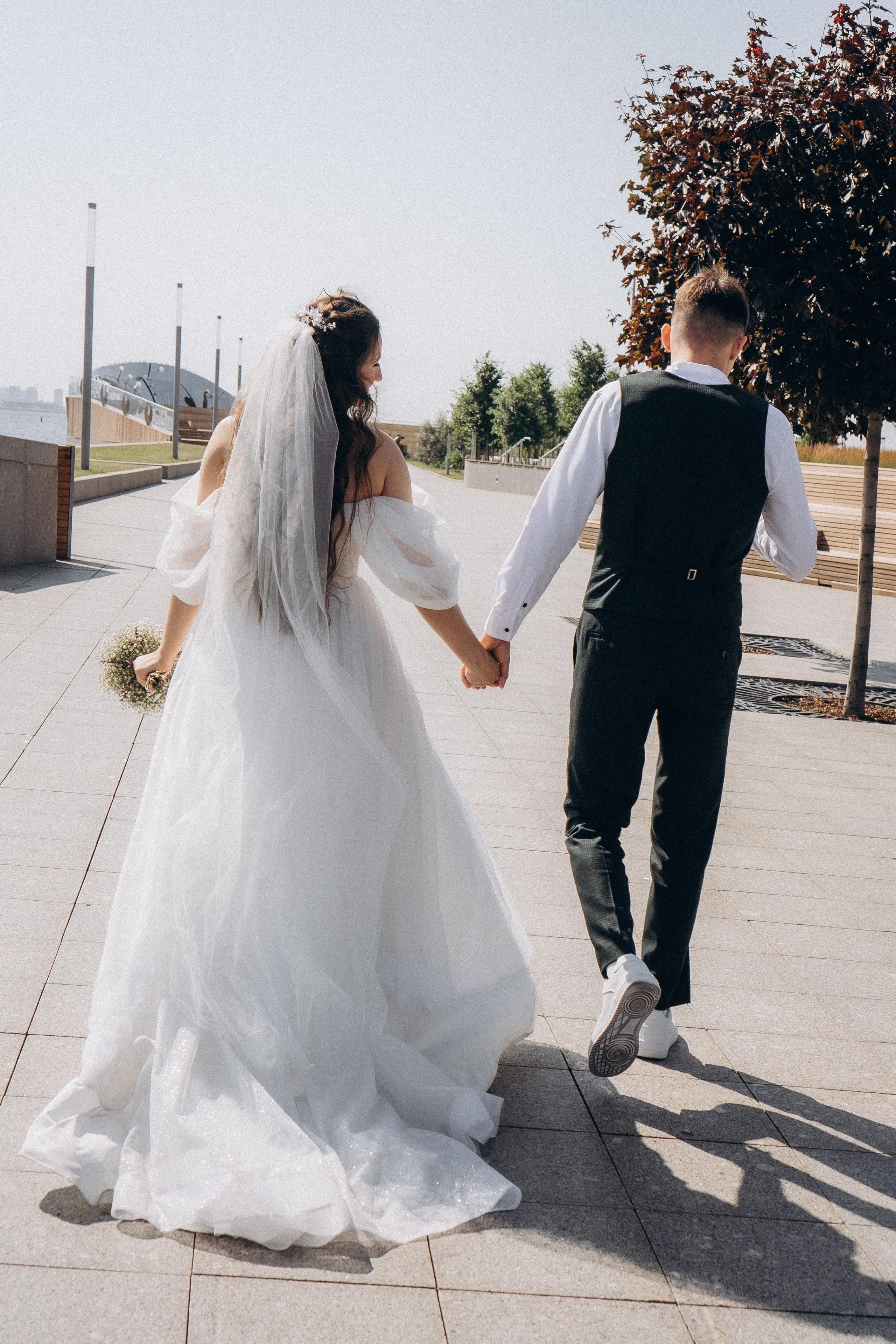 СВАДЕБНАЯ СЬЕМК В ПАРКЕ 300-ЛЕТИЯ. Профессиональный фотограф, Санкт-Петербург — Виктория Богомолова