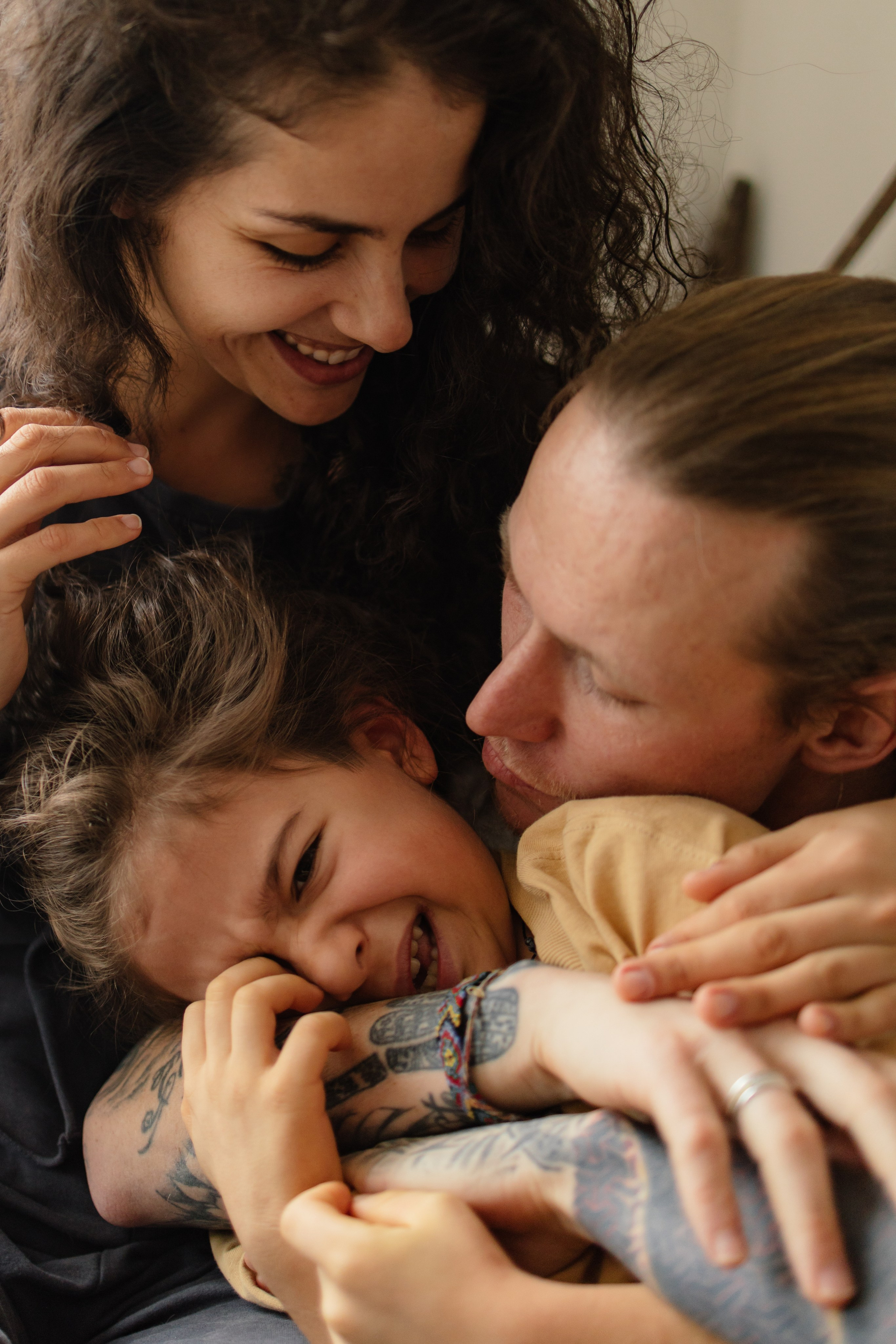 Лиза, Коля и Давид. Главная