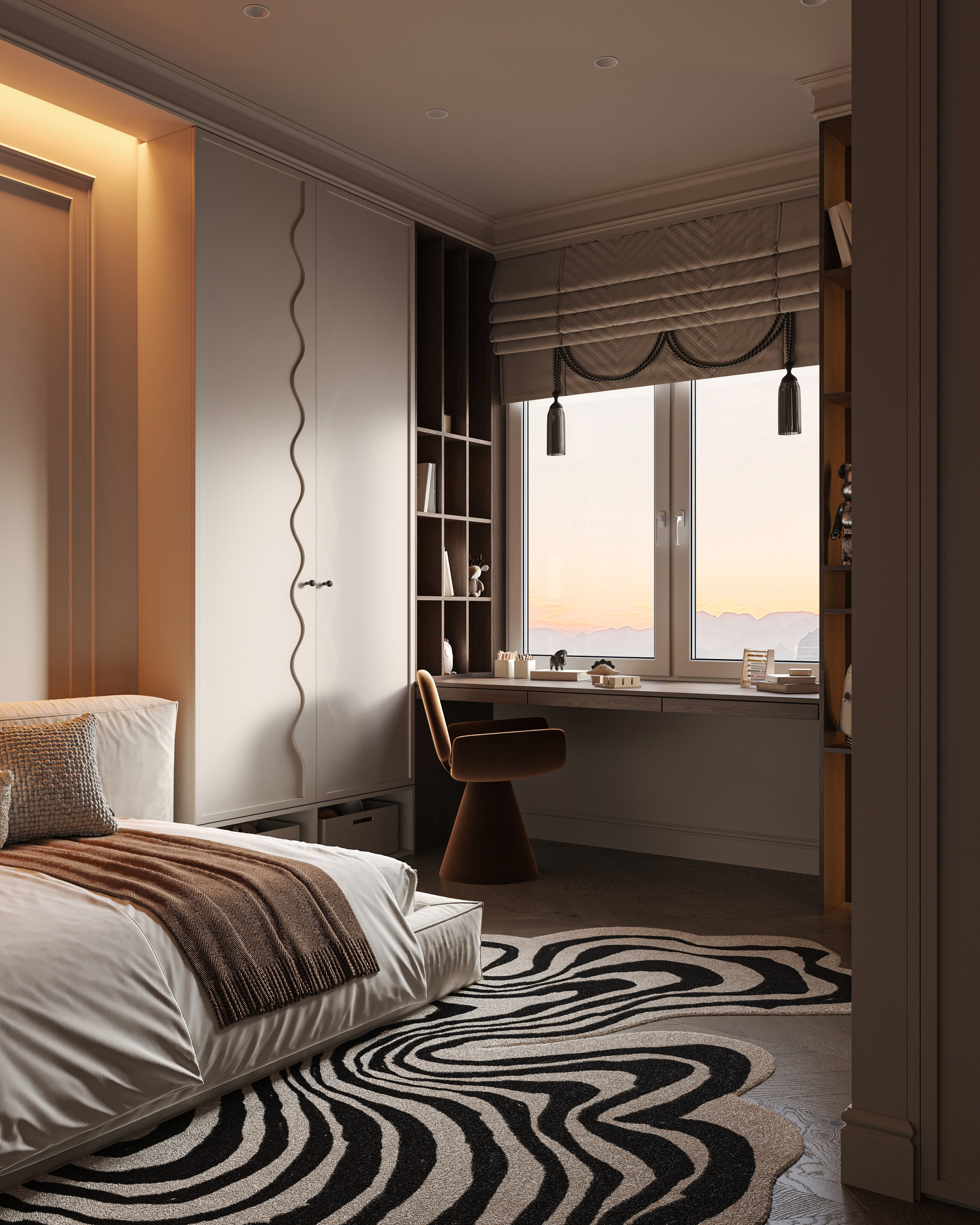 Детская ЖК «Континенталь». 3D визуализация интерьера Надежда Соколова