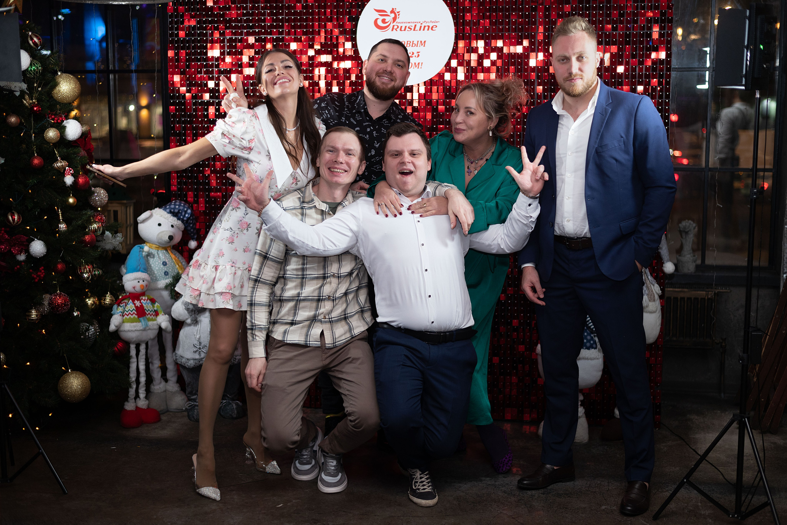 Новогодний авиакорпоратив. Event photographer from Moscow