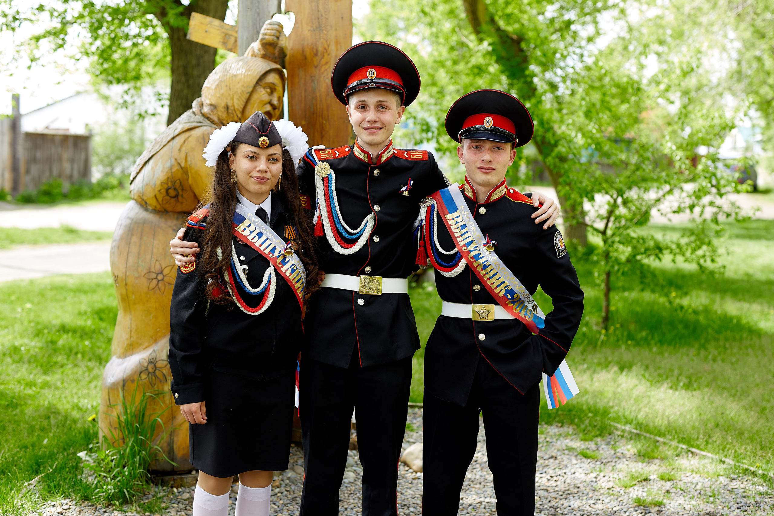 Кадеты последний звонок. Фотограф Вячеслав Фарунин