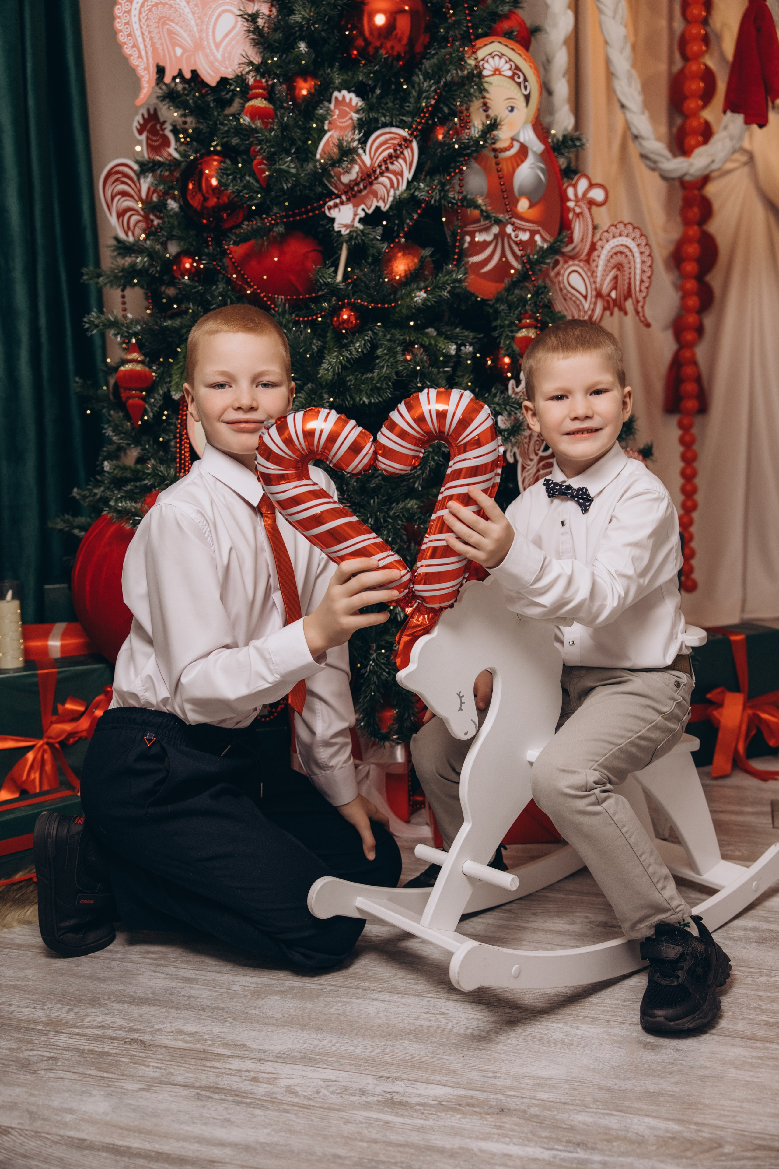 Новогодние истории в студии 8 этаж. Свадебный, семейный фотограф в Иркутске Светлана Макаричева