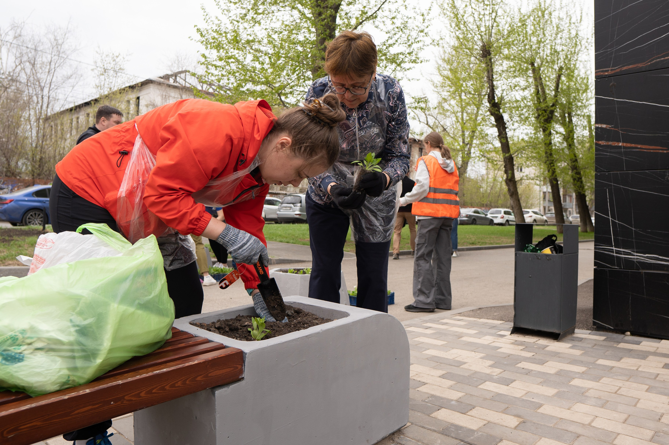 Субботник в ЖК «Панова парк». Фотограф в Самаре Иван Булатов