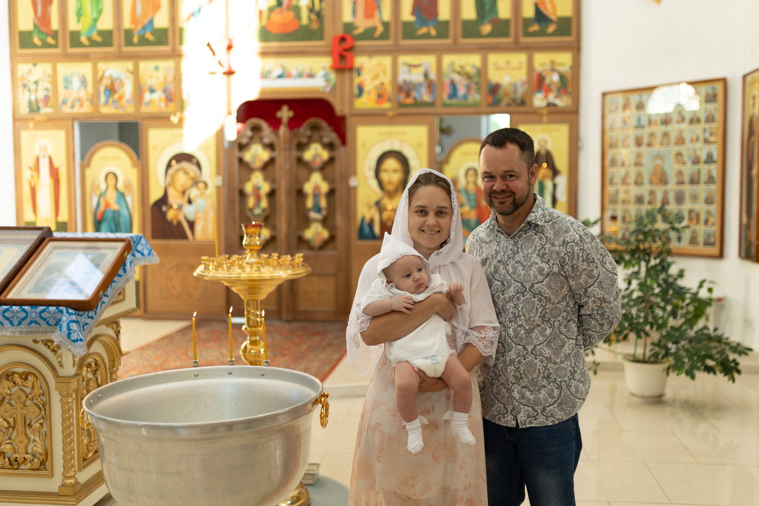 Крещение Артёма (все фото с таинсвта крещения). Фотограф новорожденных. Детский и семейный фотограф Марьяна Юдина