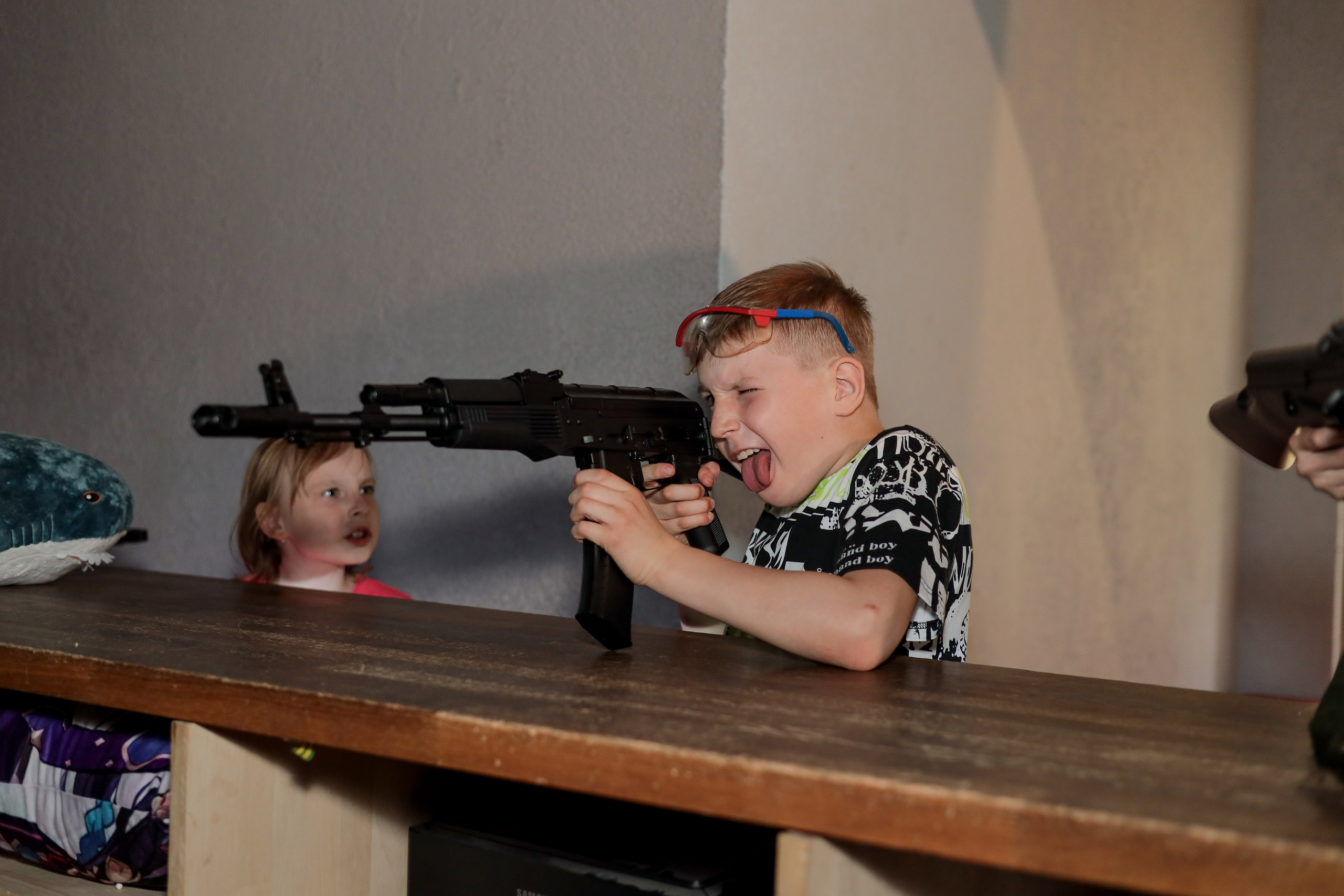 День рождение в стрелковом клубе. Фотограф Надршина Лилия