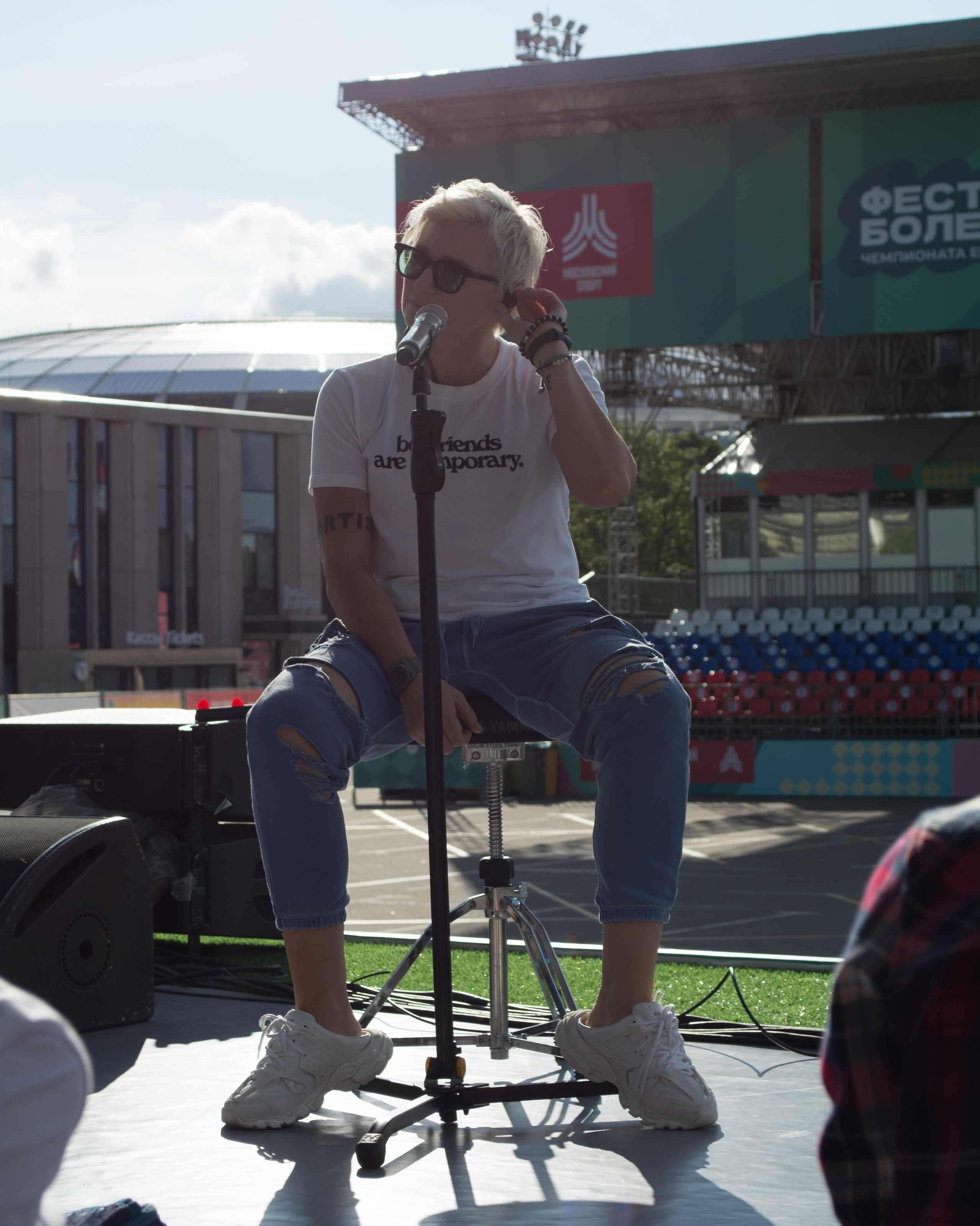 Съемка концерта