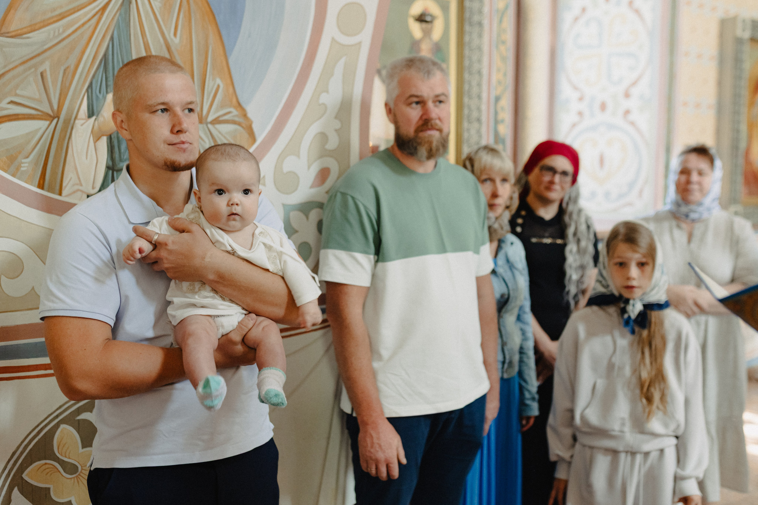 Крещение Арсения. Свадебный и семейный фотограф Женя Добрянская в Нижнем Новгороде