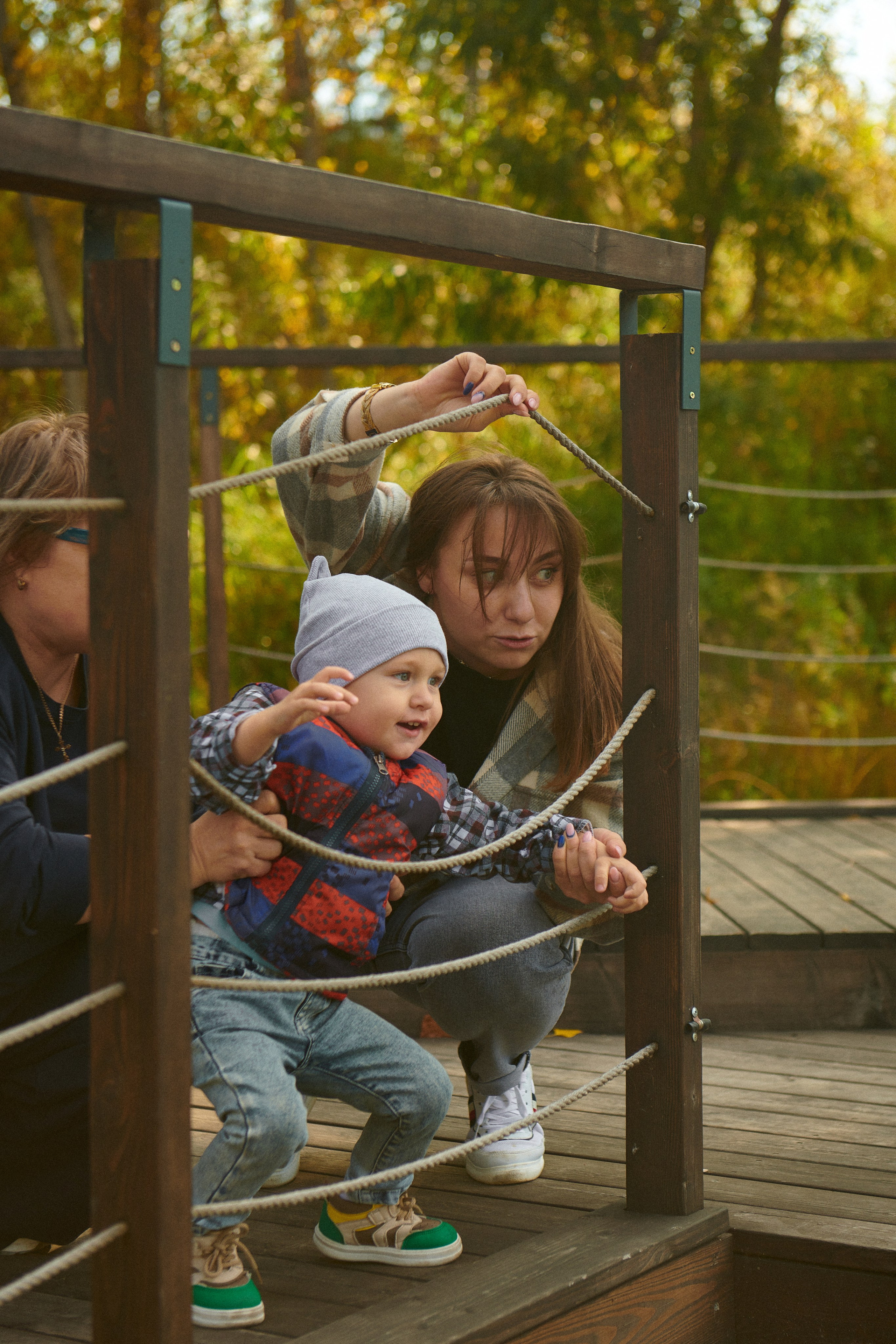 Кристина с мамой и сыном. Фотограф-визажист в Красноярске Алина Духновская