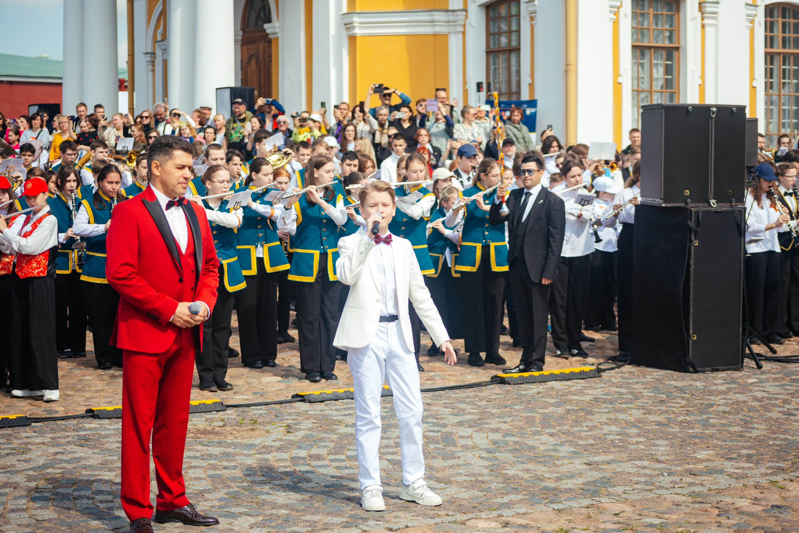Парад детских духовых оркестров. Семейный фотограф Любовь Саркеева