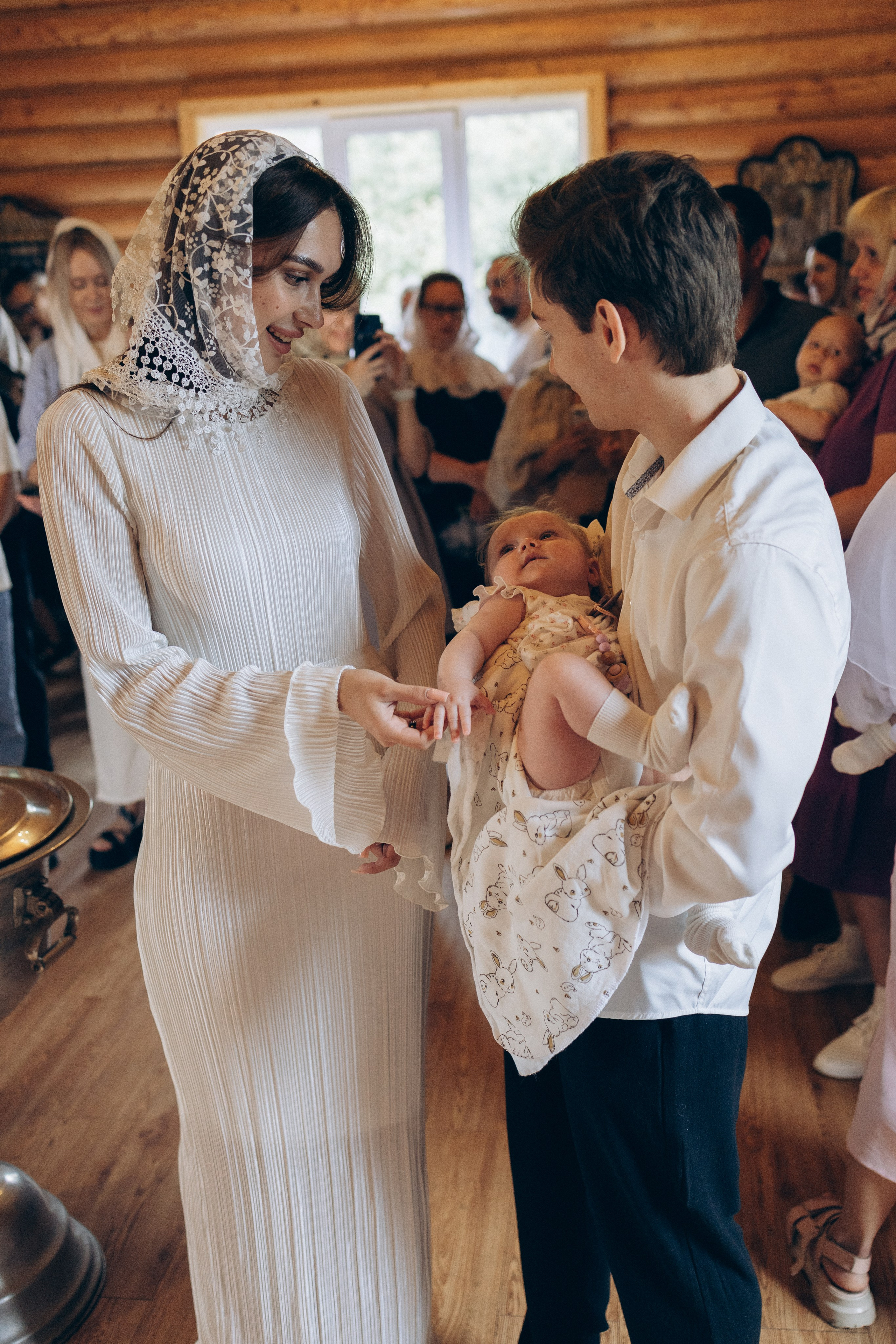 Крещение Эмилии. Семейный и женский фотограф в Туле