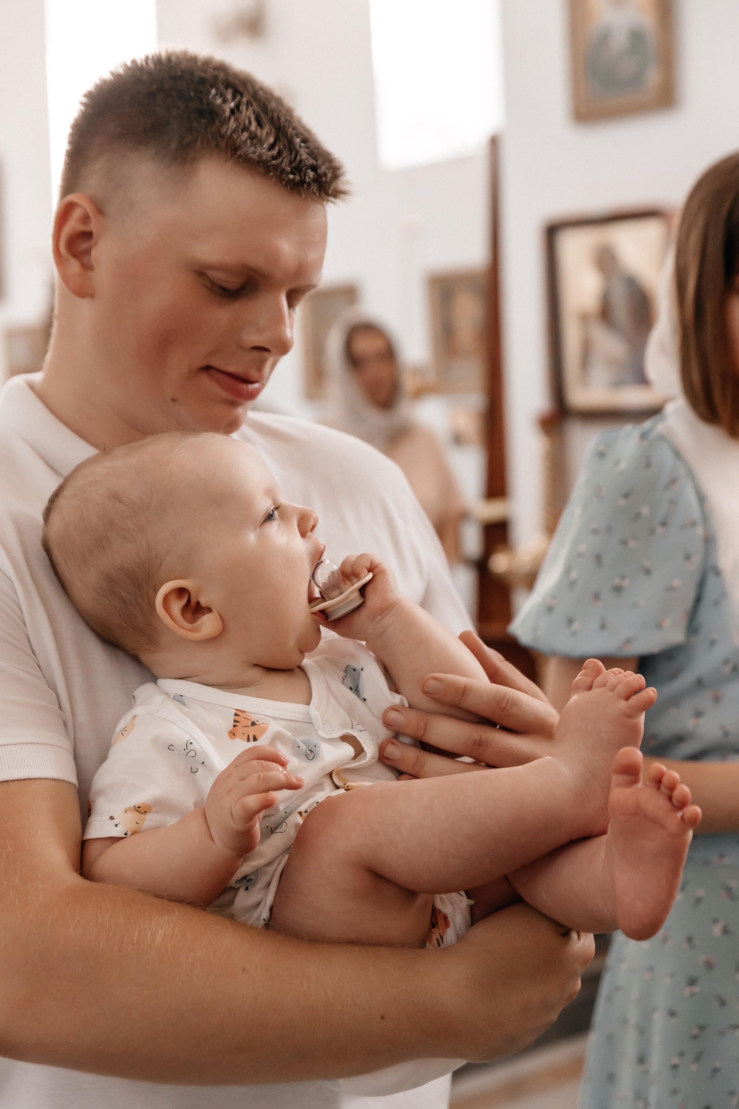 Крещение Роберта. Семейный фотограф Минск Усова Ольга