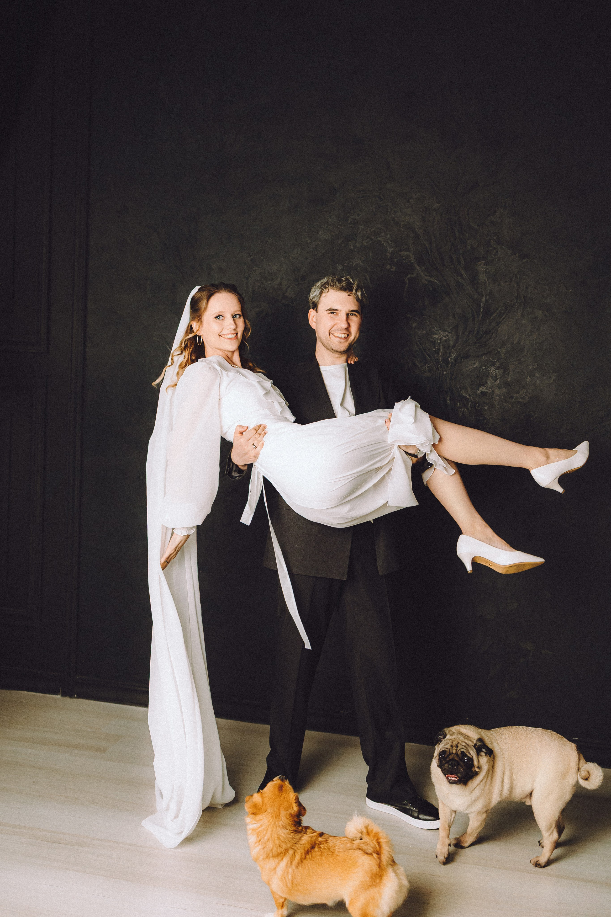 Денис, Василина, Гаврюша и Кнопка