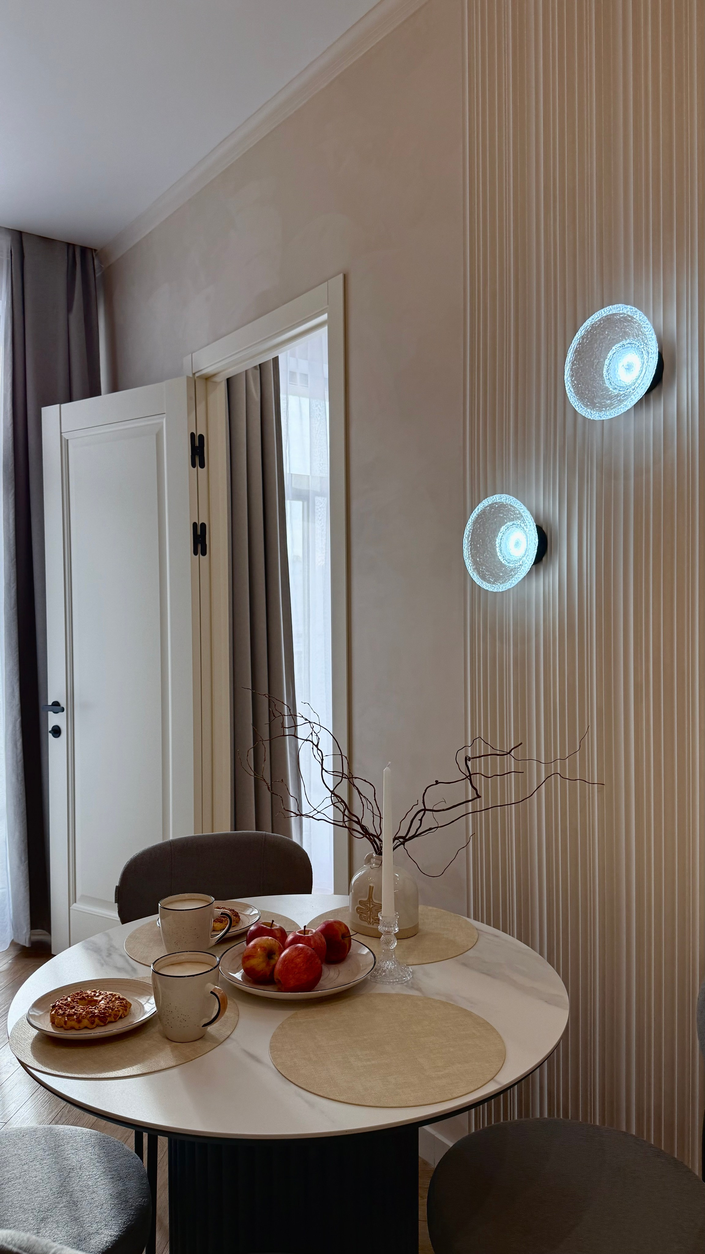 ЖК ID Park Pobedy. Квартира на сачу в долгосрочную аренду уровня комфорт плюс. Дизайн-студия интерьеров Юлии Ивановой