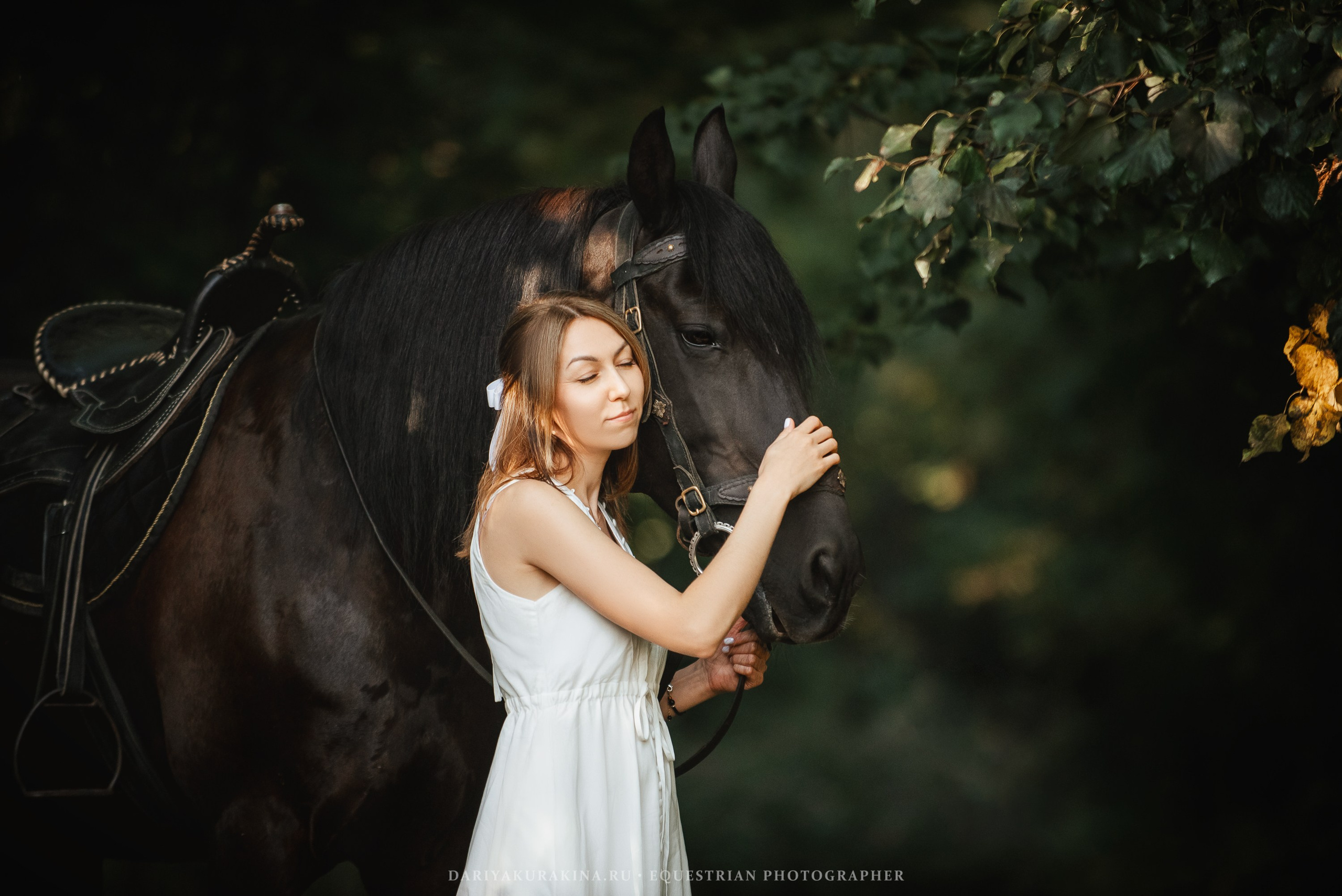 Светлана и Пена. Конный фотограф Куракина Дарья • Фотосессии с лошадьми