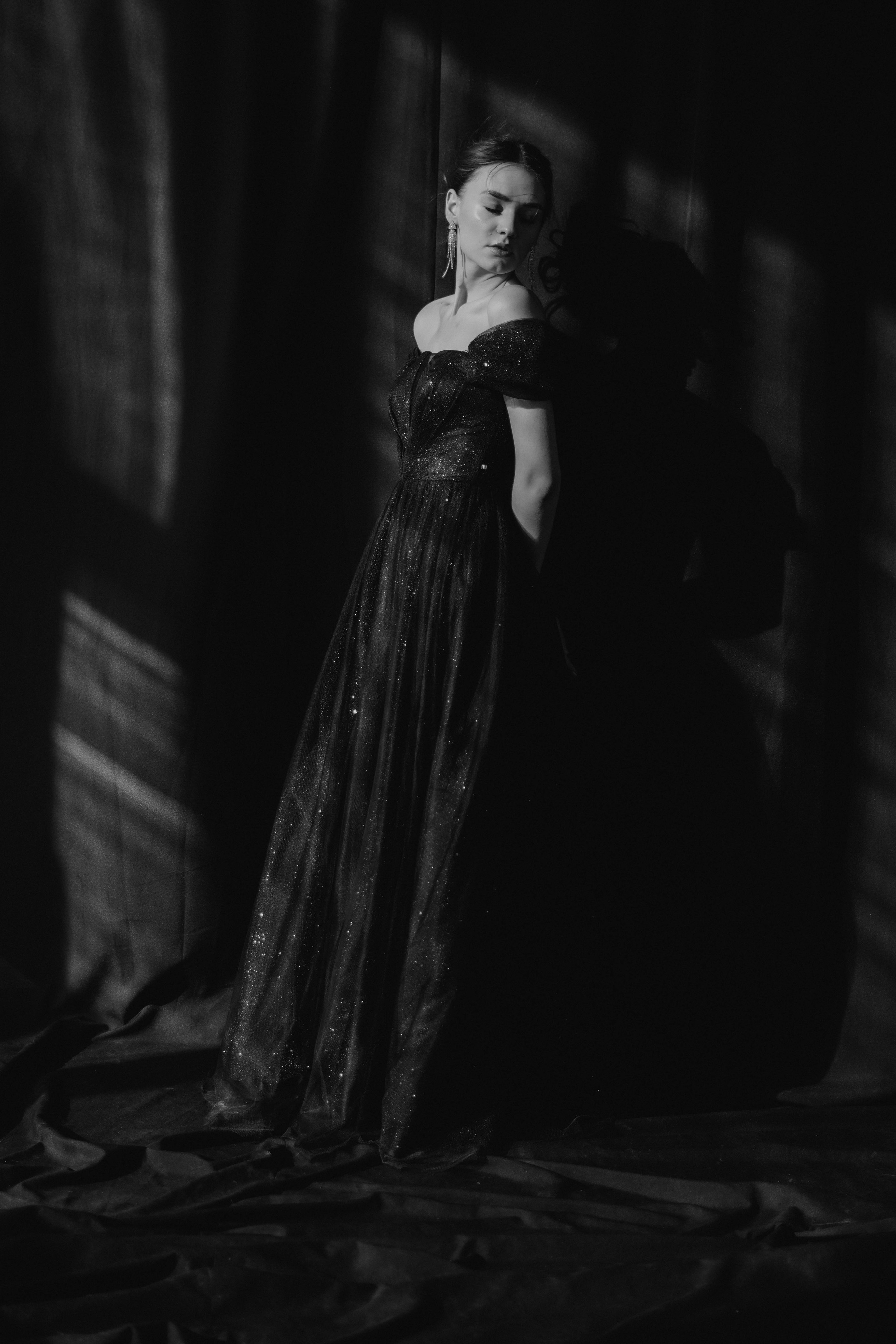 Олеся. Фотосессия в студии с солнечным светом. Портретный фотограф Дарья Бахматова | Нижний Новгород