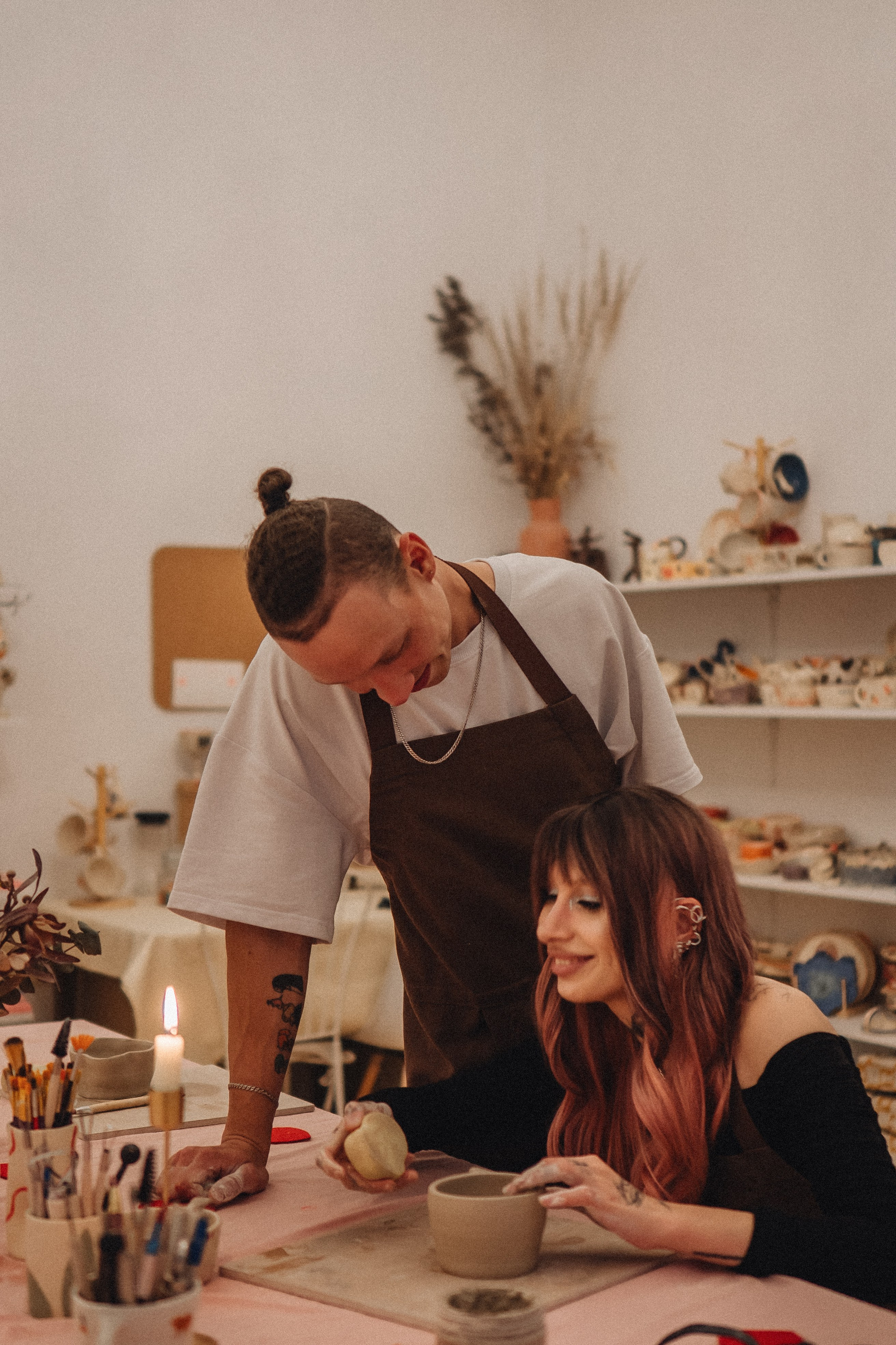 СВИДАНИЕ В ГОНЧАРНОЙ МАСТЕРСКОЙ. Профессиональный фотограф, Санкт-Петербург — Виктория Богомолова
