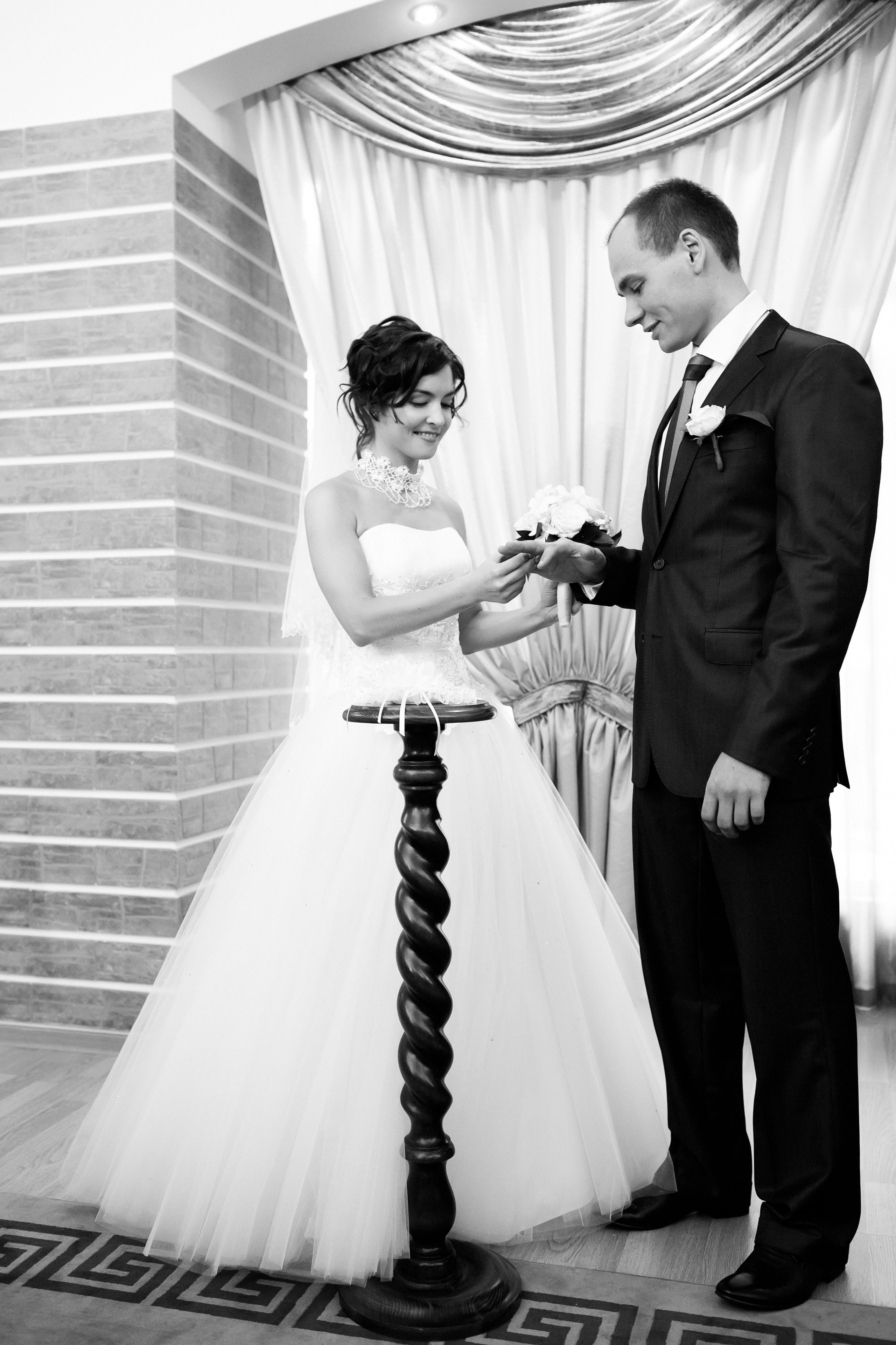 Свадебная съемка в тумане. Фотографы в Москве Светлана Устинова и Сергей Грачев