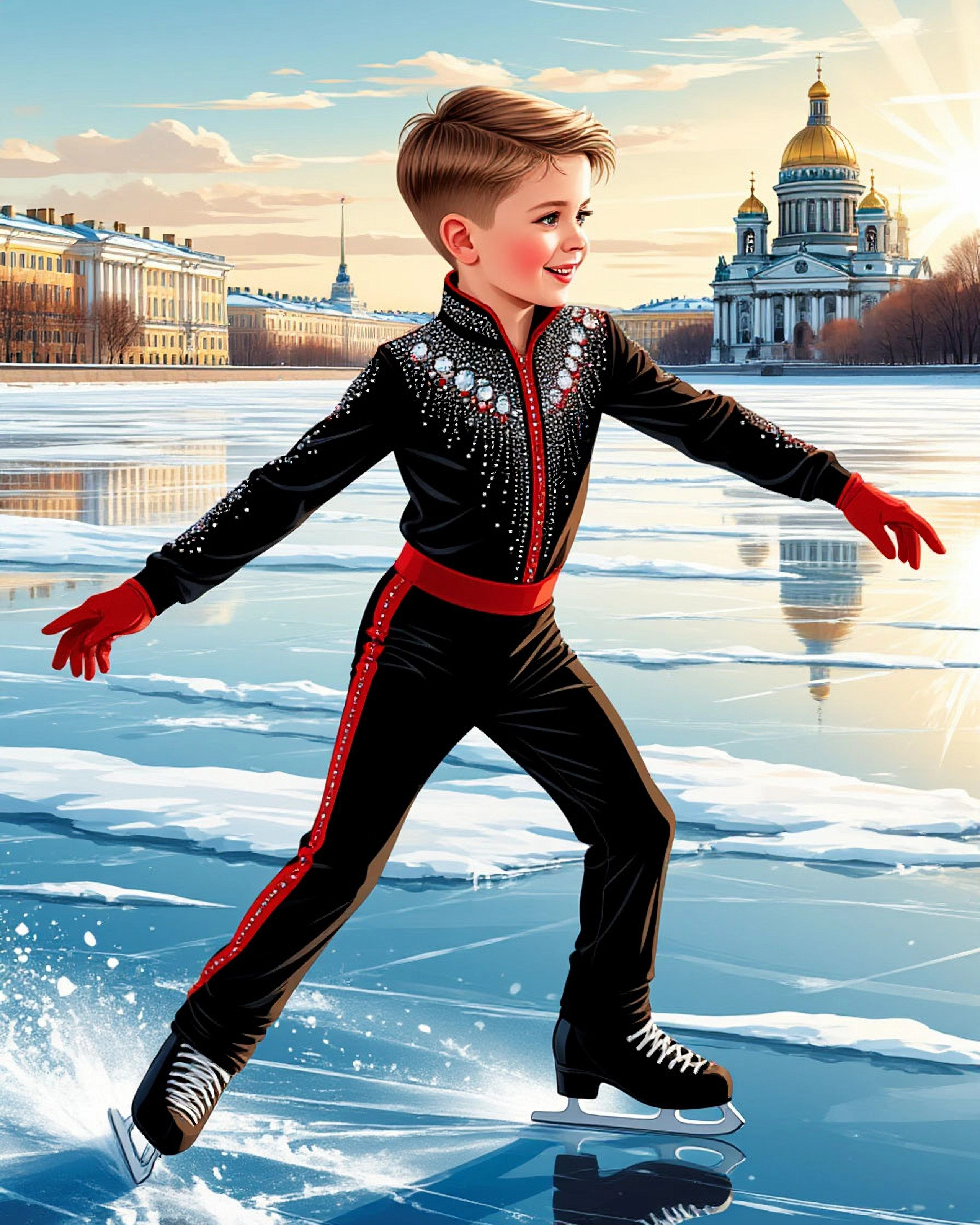 ФК мальчики с ФОНОМ. Фигурное катание для взрослых и детей на Васильевском 🌟