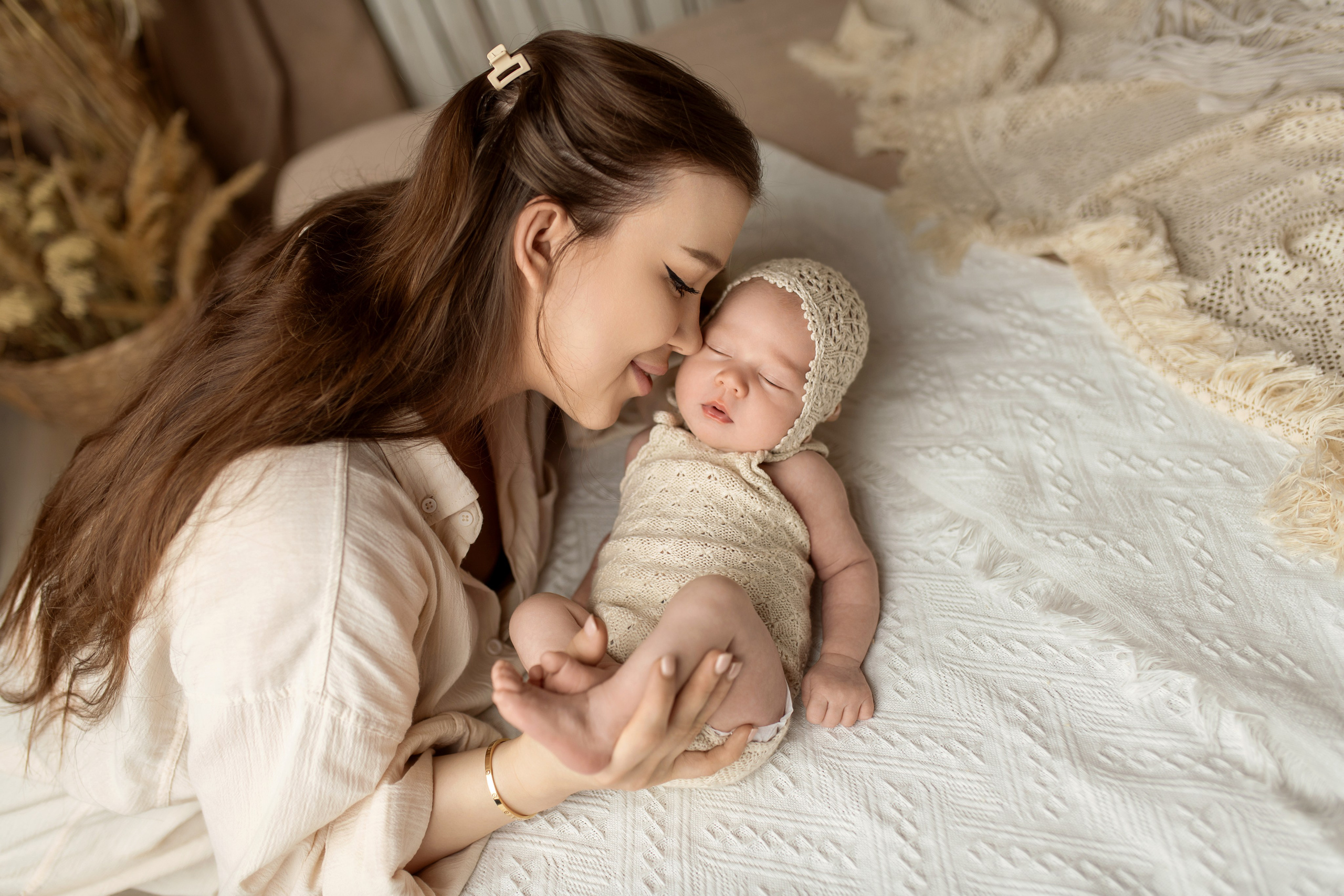 Newborn. Творческая команда Ульяшевы, свадебная и семейная фотография. Кахахста
