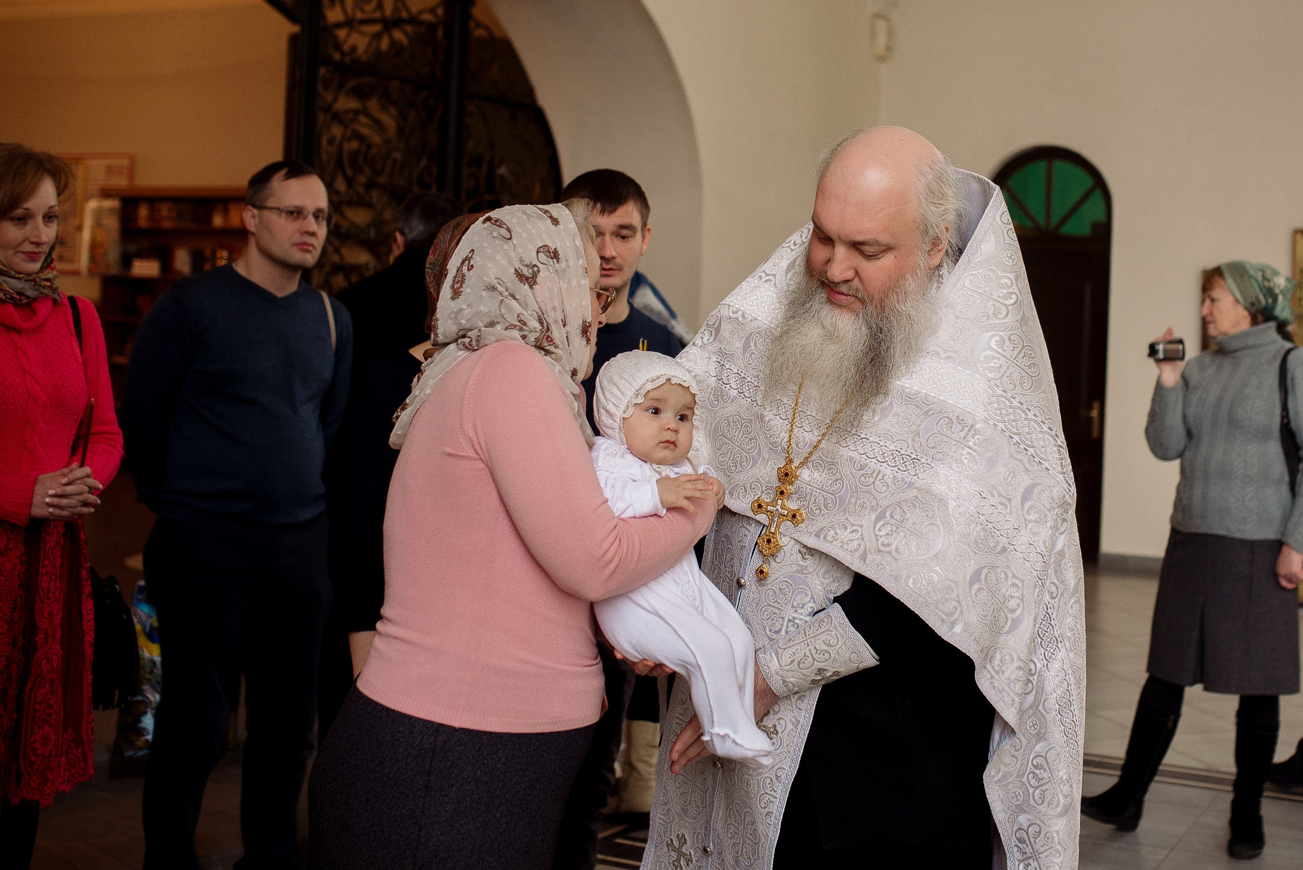 Крещение Алисы. Фотограф Мария Стрелкова