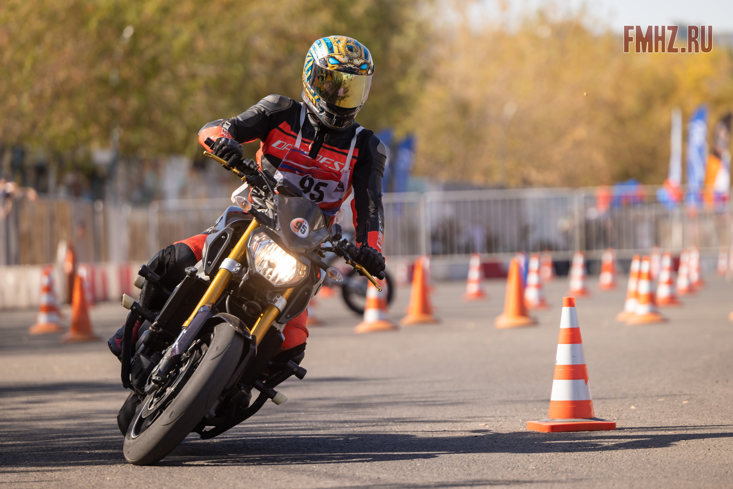 Соревнования по мотоджимхане на площадке Мосгортранс 15.09.2024. Фотограф Владимир Охрименко