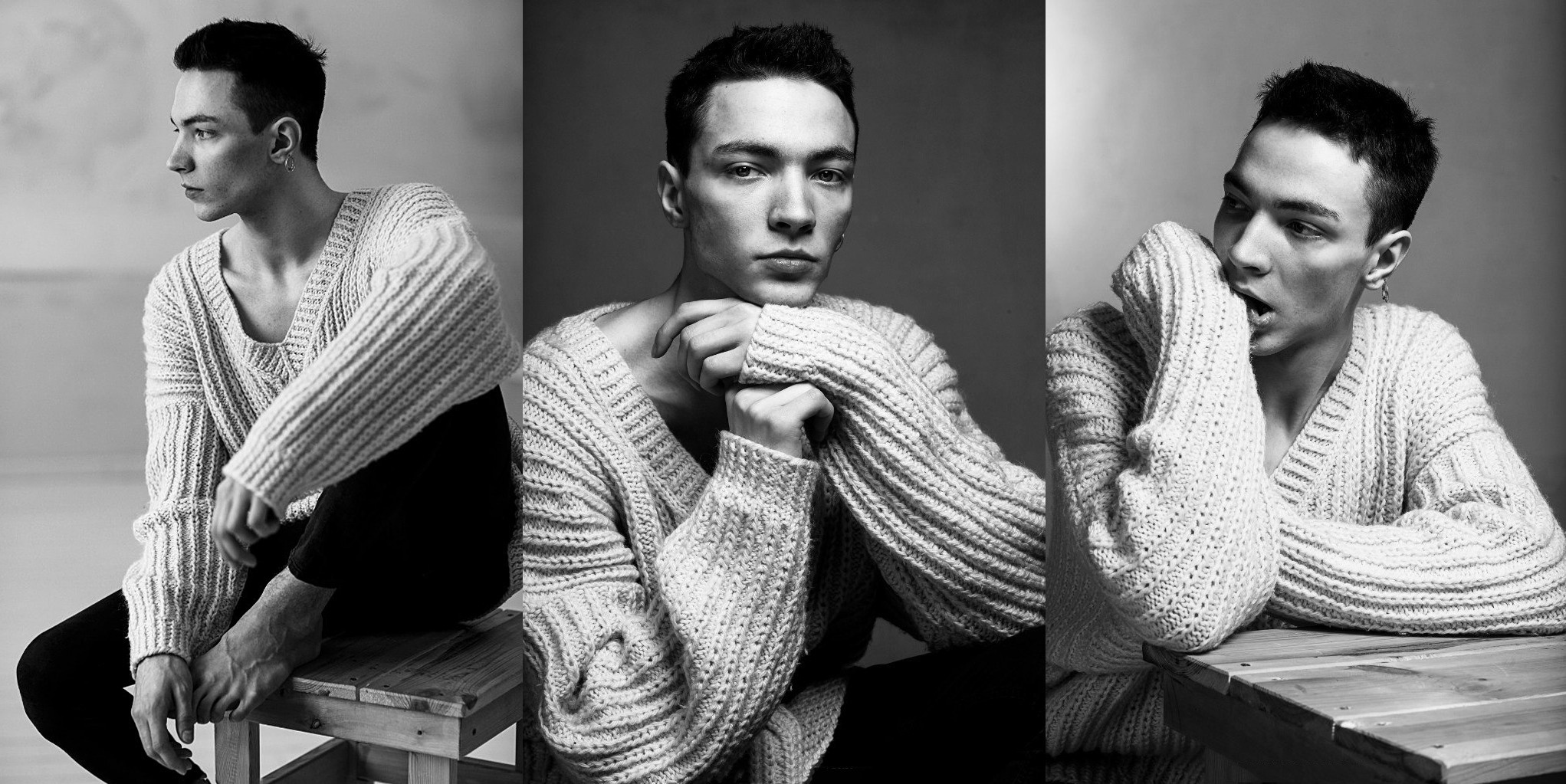 Студийный мужской портрет. Фотограф-портретист Евгения Синкевич в Риге и Европе