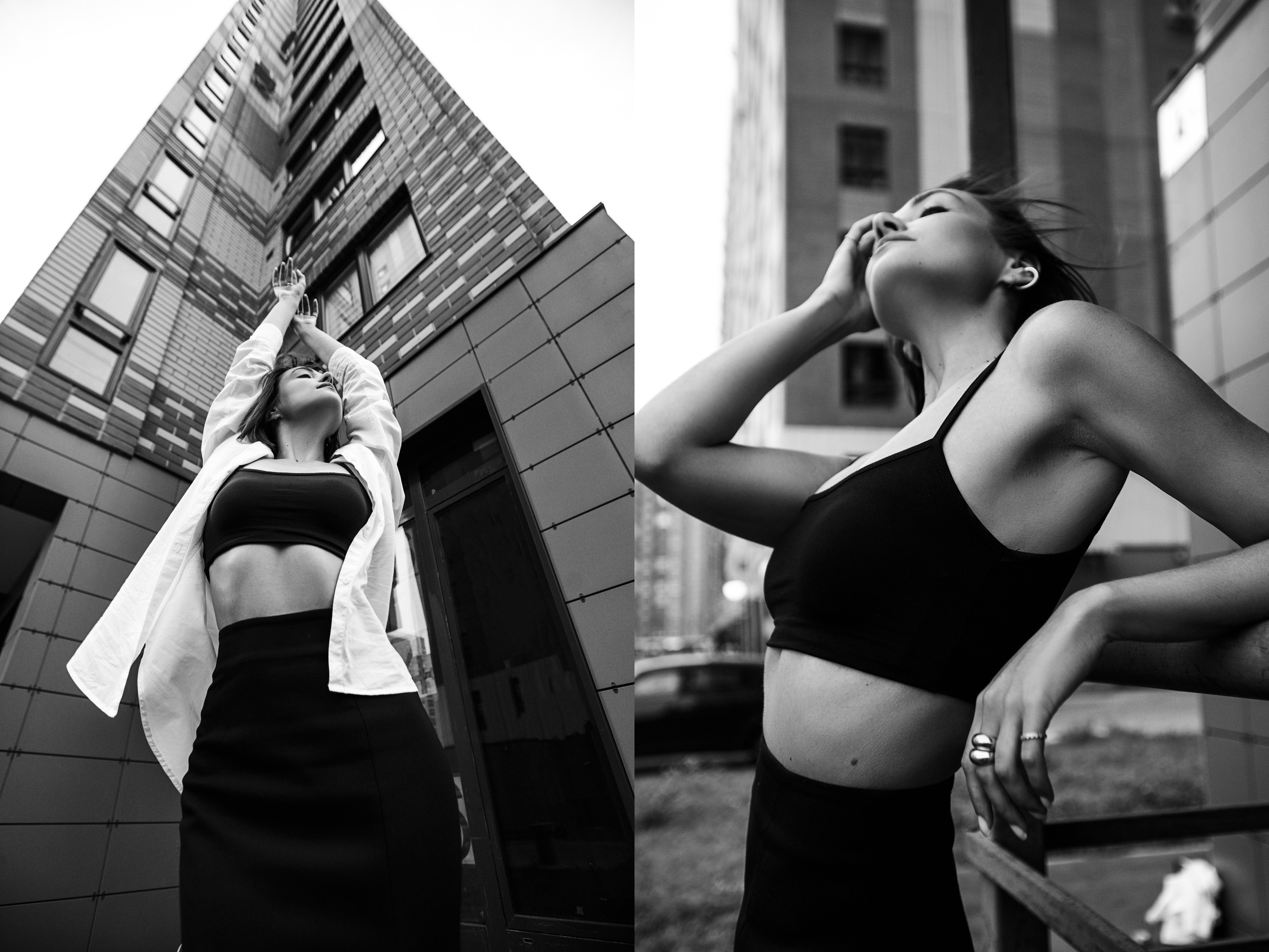 Женский портрет в городской среде. Фотограф-портретист Евгения Синкевич в Риге и Европе