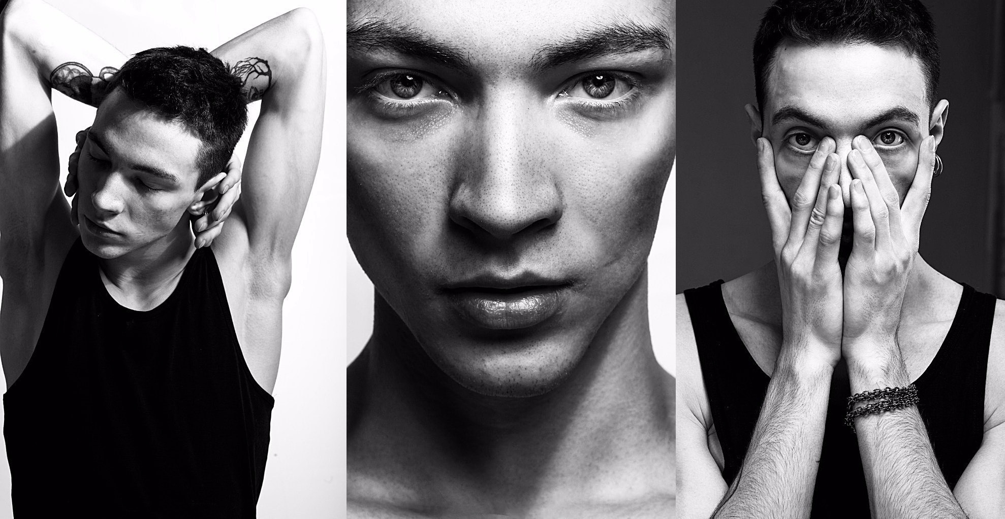 Студийный мужской портрет. Фотограф-портретист Евгения Синкевич в Риге и Европе