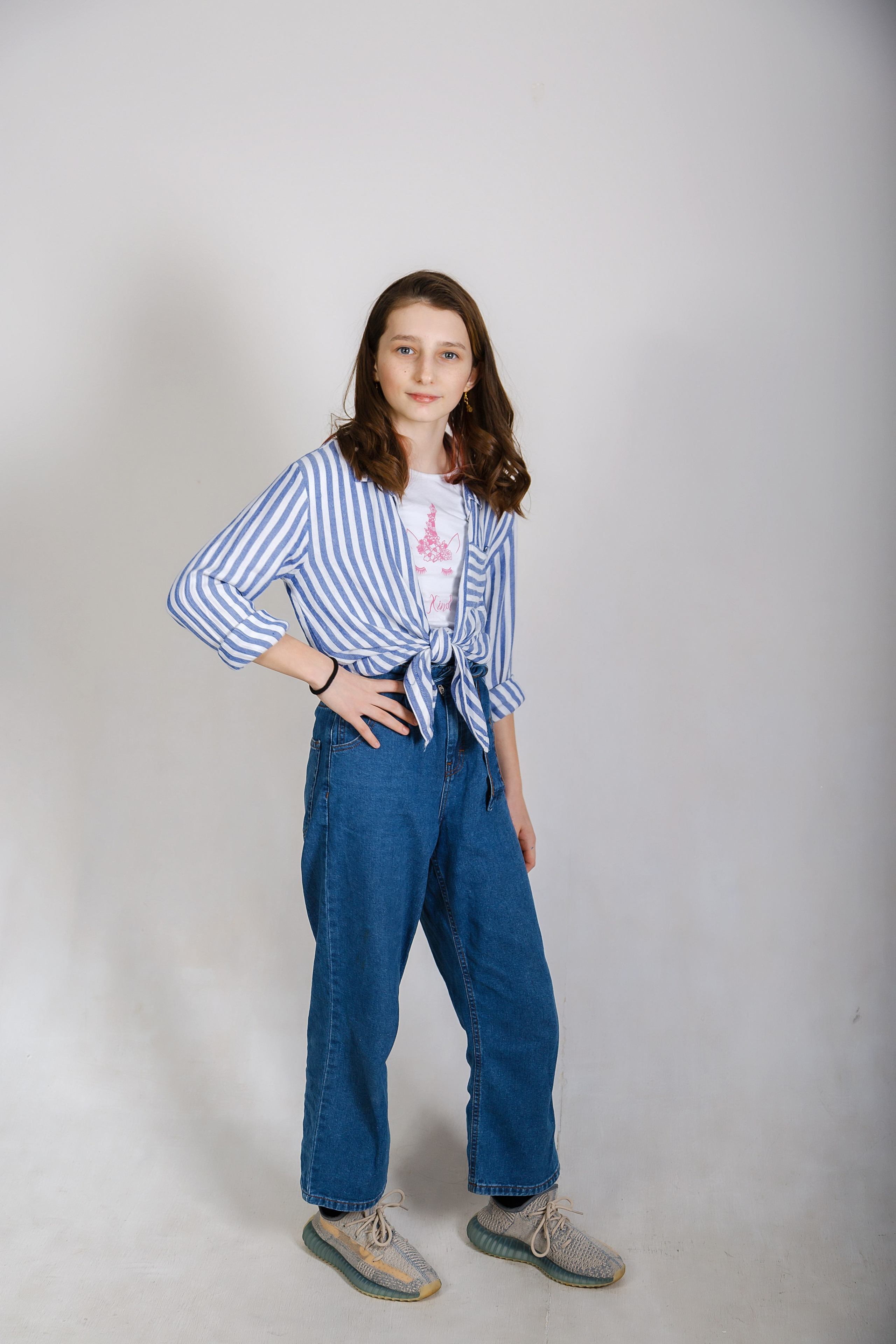 Новогодняя семейная фотосессия в студии в Волгодонске