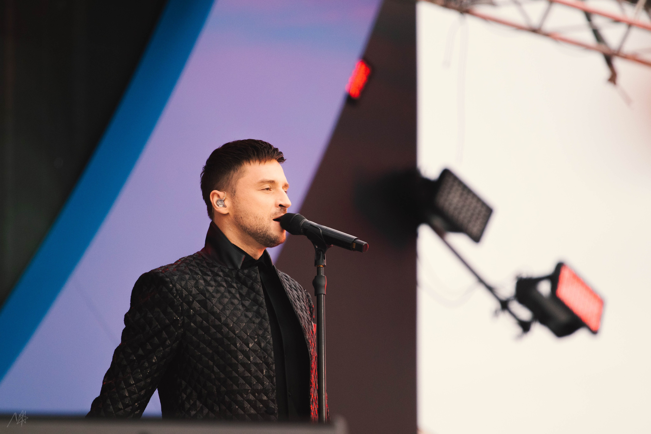 Сергей Лазарев // VK фест Санкт-Петербург. Концертный фотограф