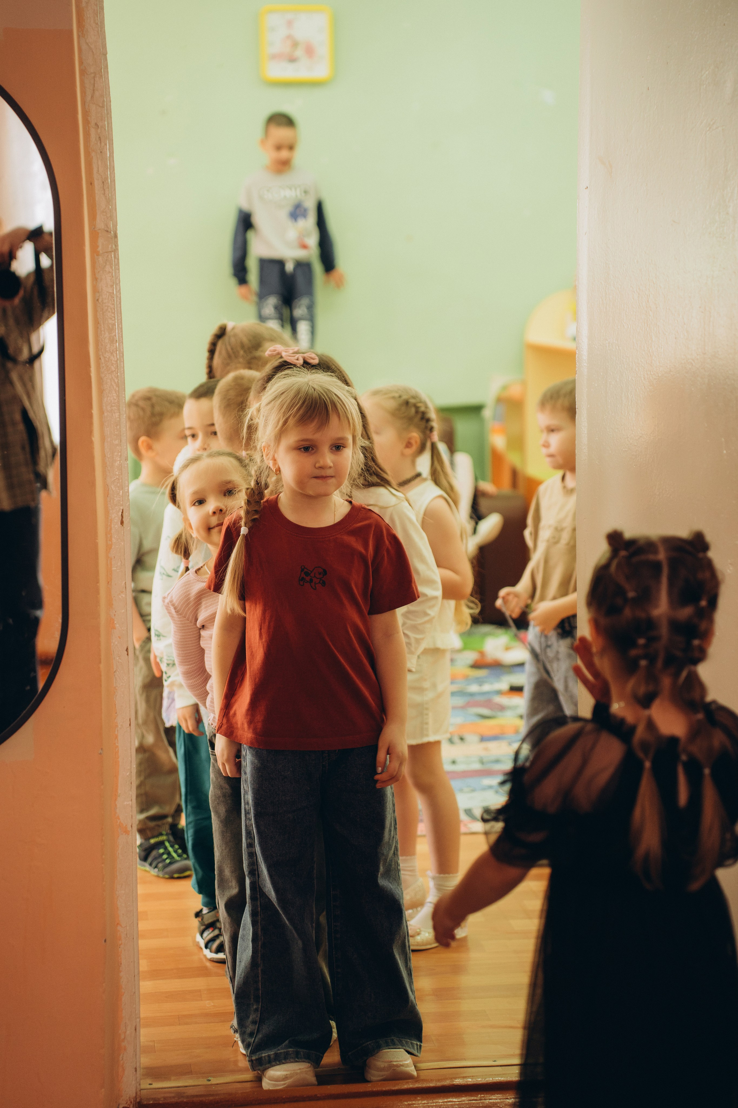 Репортаж в саду. Семейный фотограф • Домашние съемки в Нижнем Новгороде
