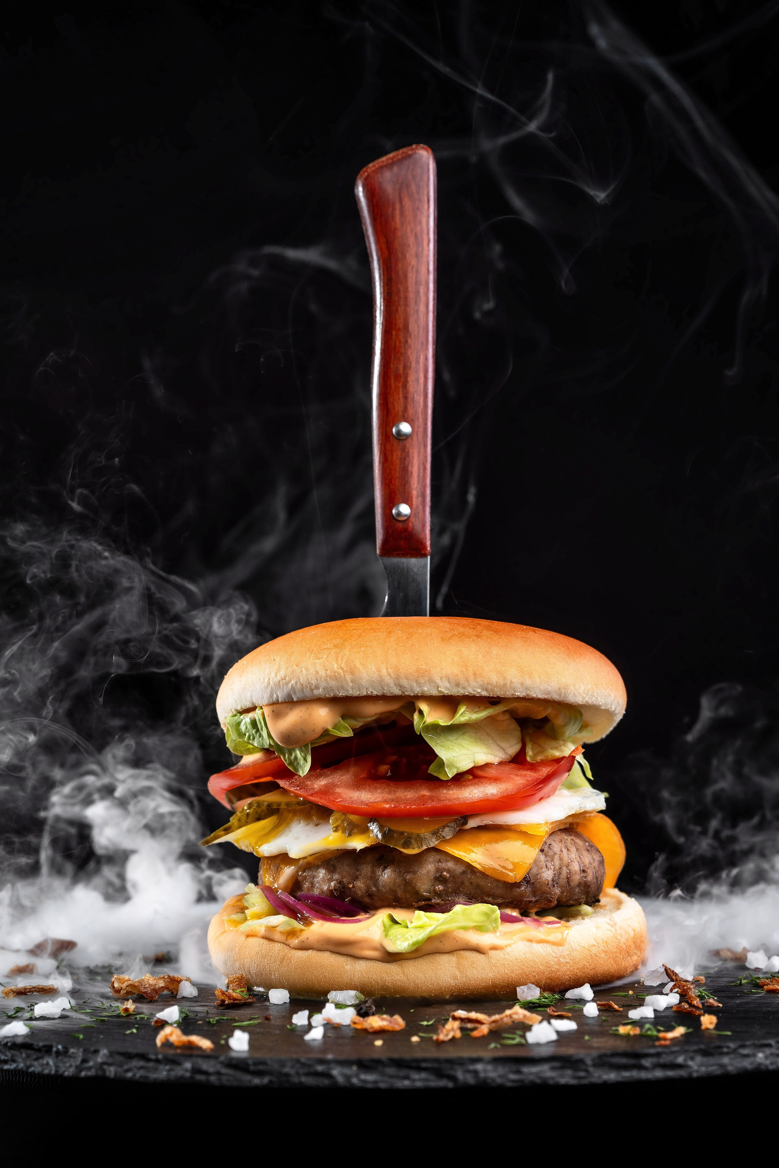 Фуд съемка бургеров. Фотограф Сочи