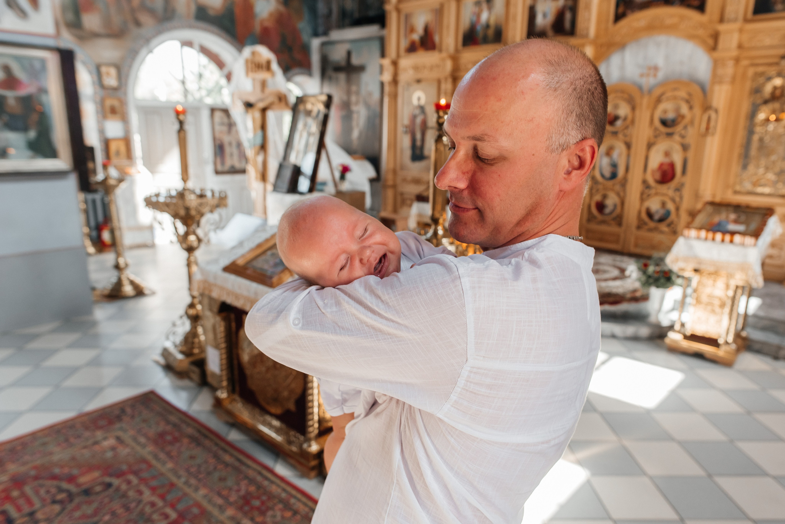 Крещение Артемия. Детский и семейный фотограф выпускной альбом Приморско-Ахтарск