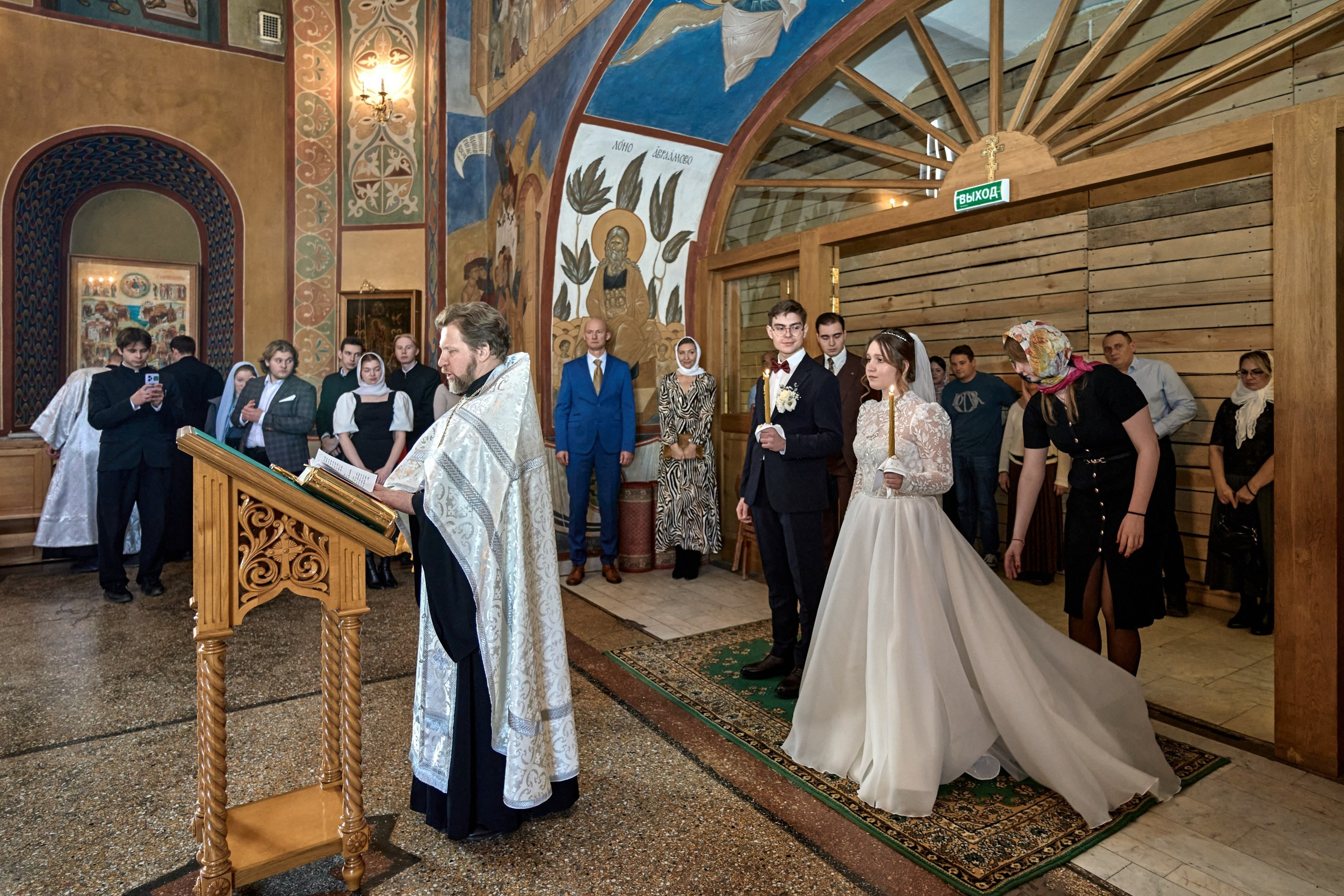 Венчание. Свадебный Семейный и детский фотограф из Москвы Виталий Мишутин