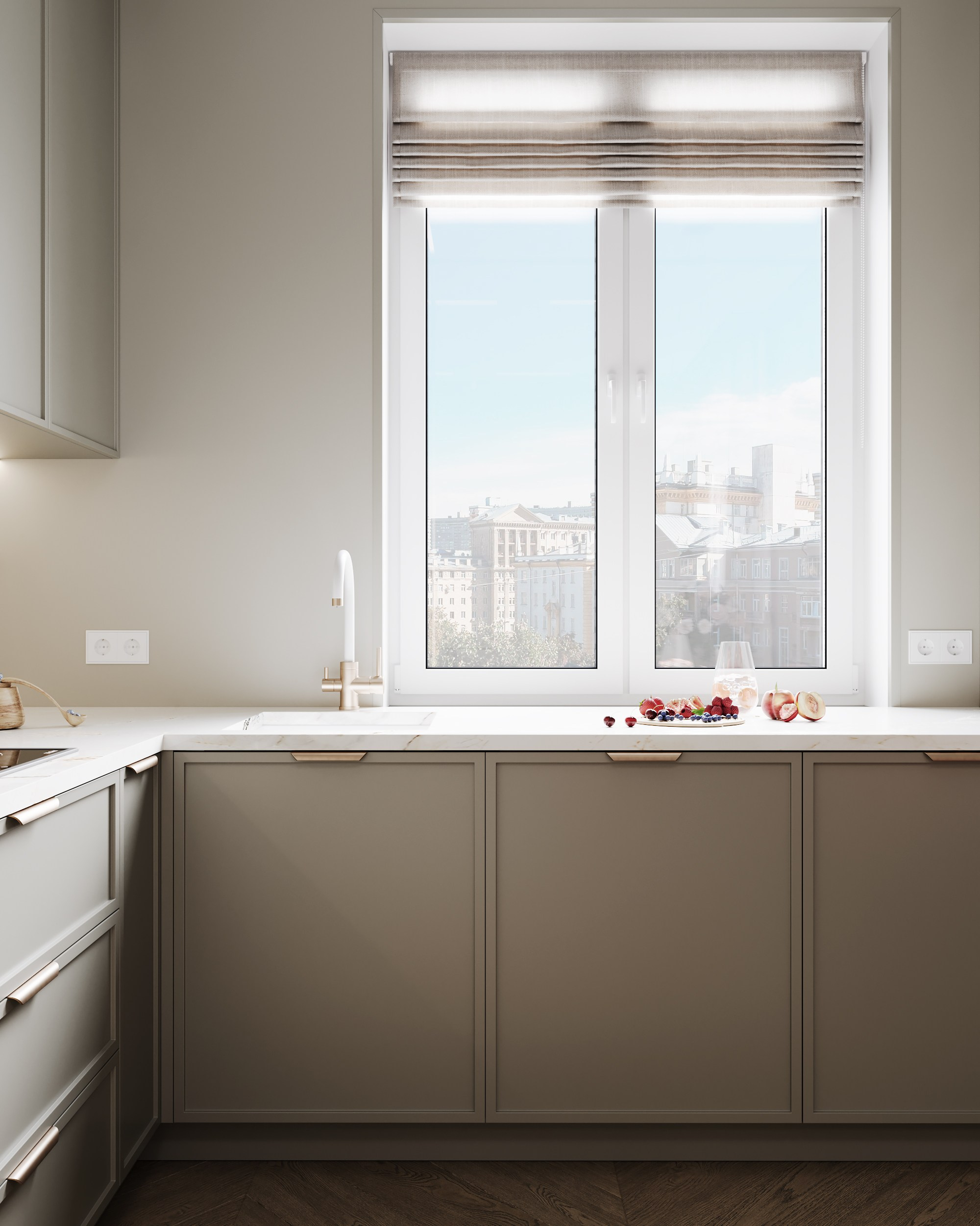 Color Classic. Дизайн интерьера | 3D визуализация | Миланская Марина