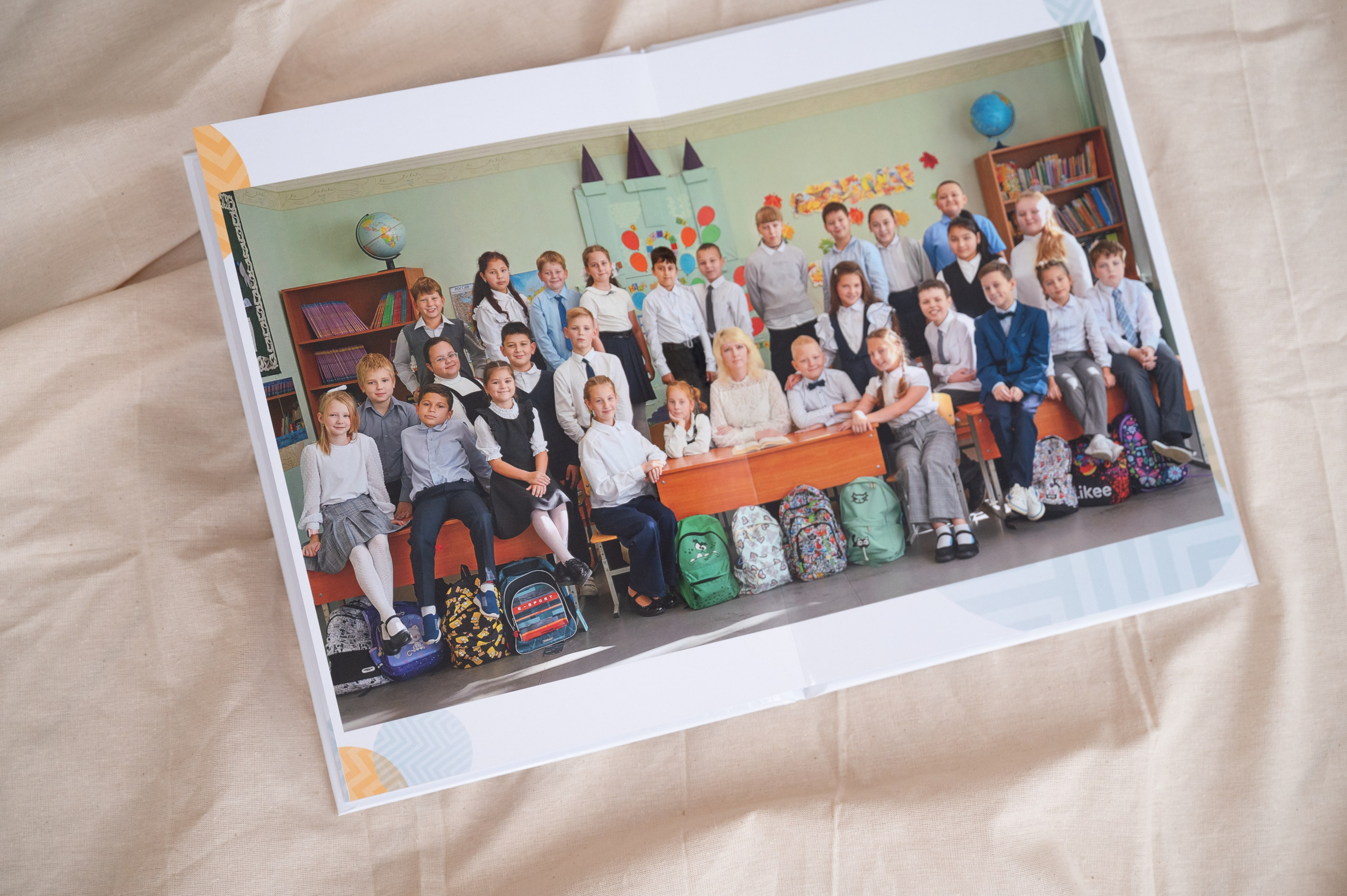 Выпускной альбом «Круги» для начальных классов. Выпускные альбомы для школы и детского сада в СПб и ЛО